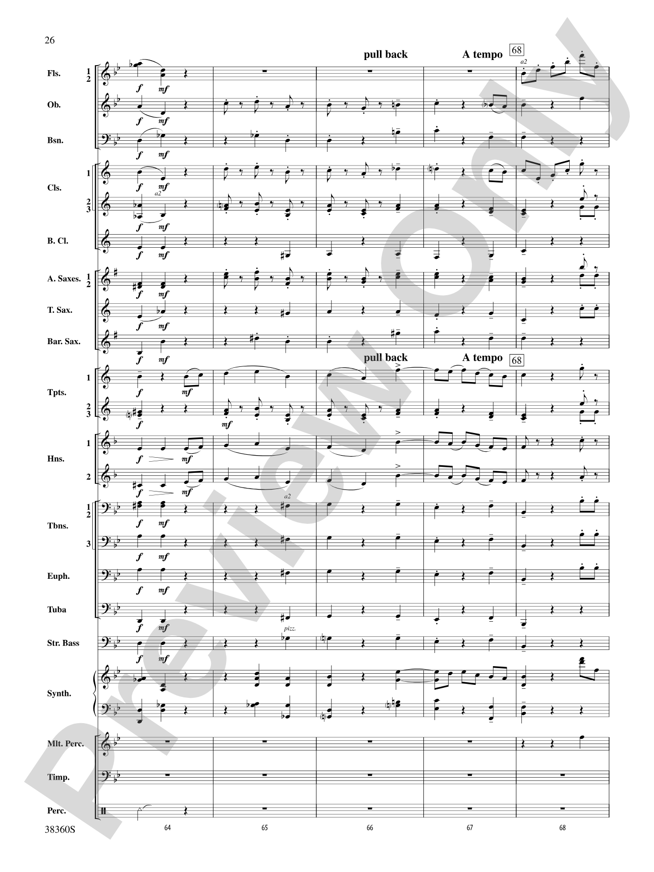 Tonadillas Suite: Concert Band Conductor Score & Parts