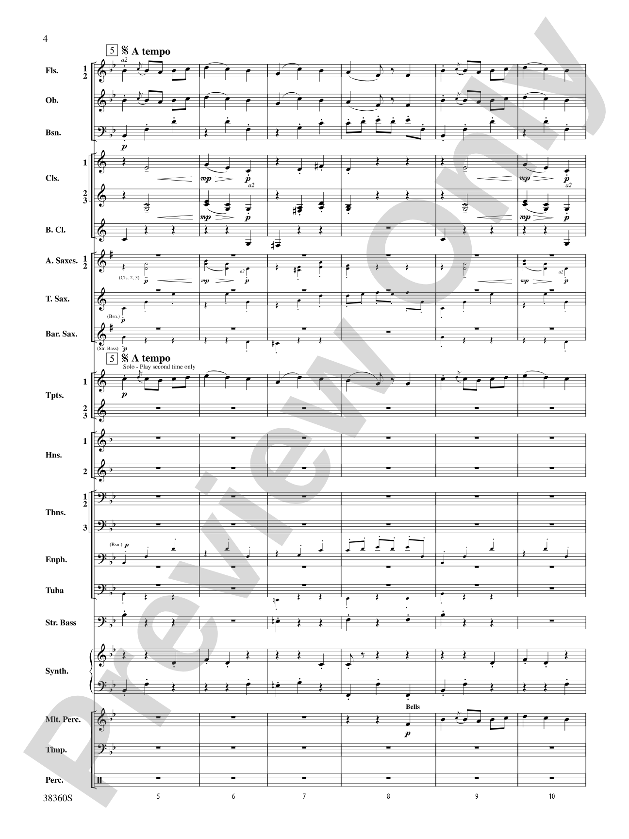 Tonadillas Suite: Concert Band Conductor Score & Parts