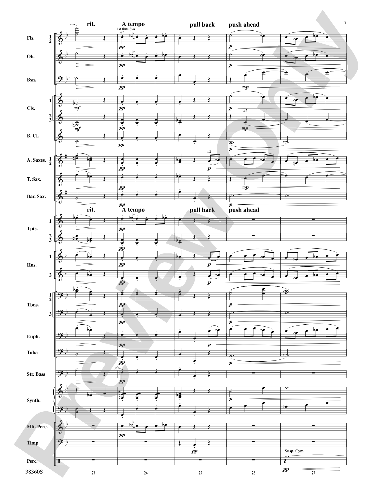 Tonadillas Suite: Concert Band Conductor Score & Parts