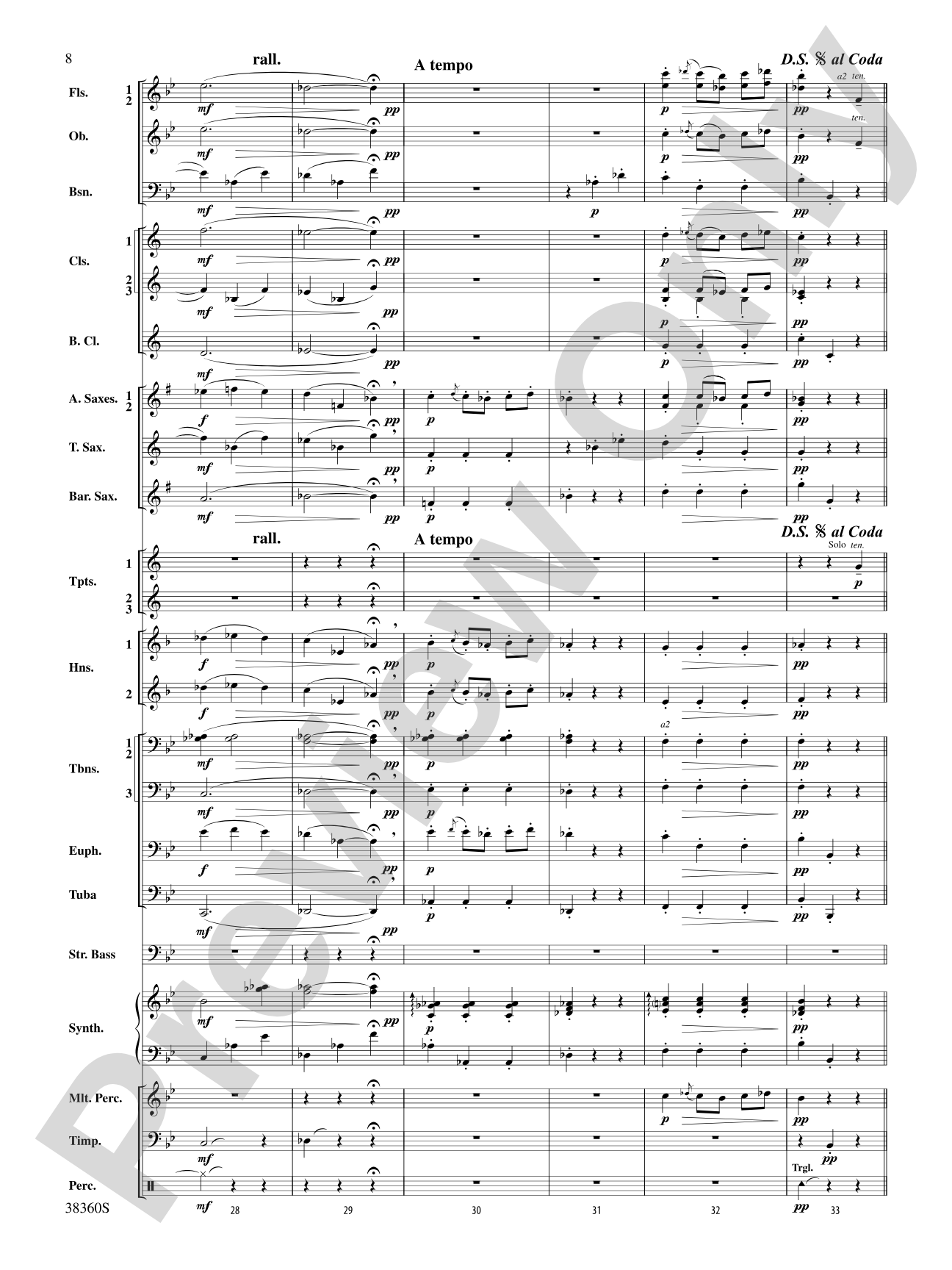 Tonadillas Suite: Concert Band Conductor Score & Parts