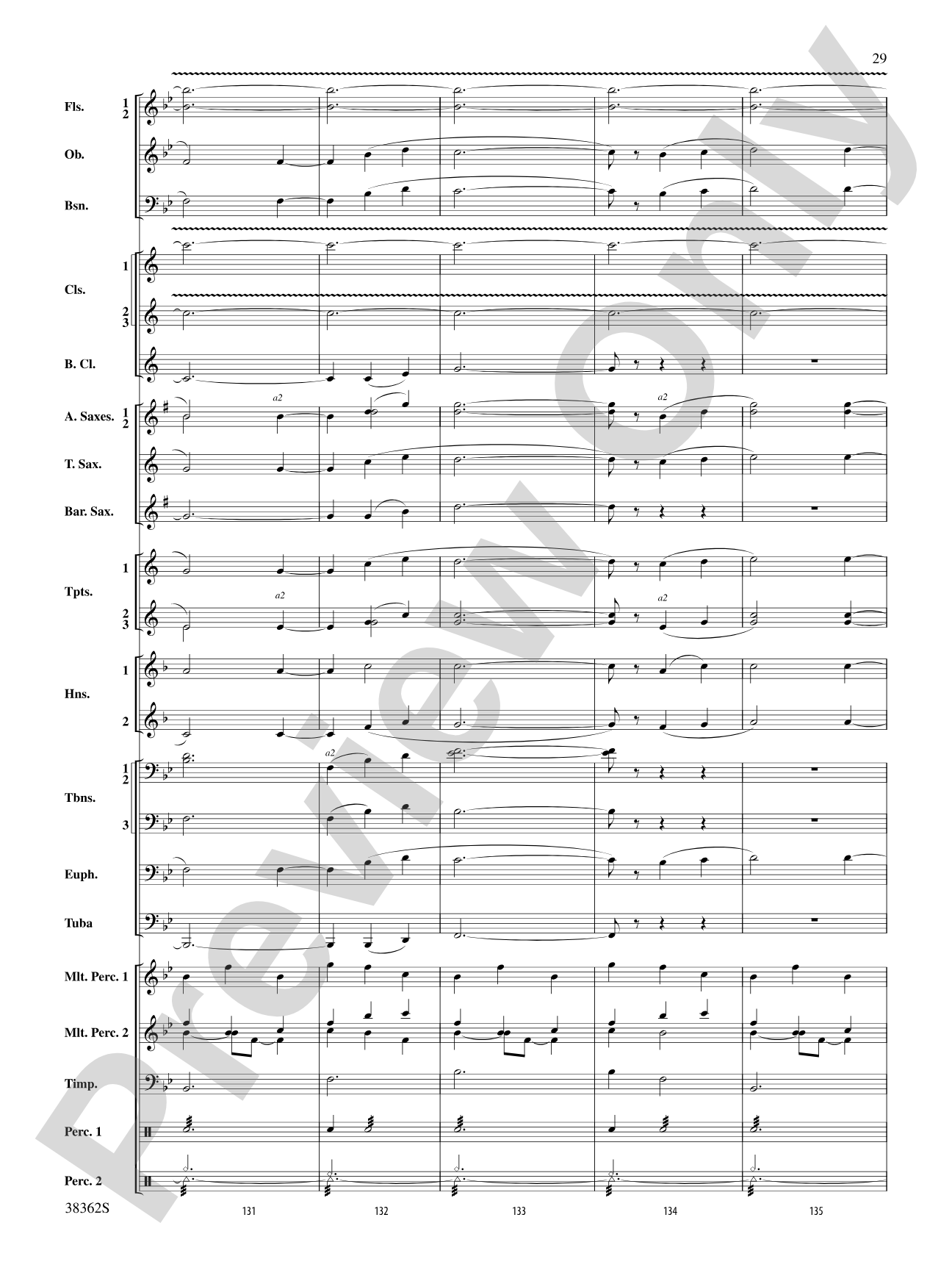 Dream Variants: Concert Band Conductor Score & Parts