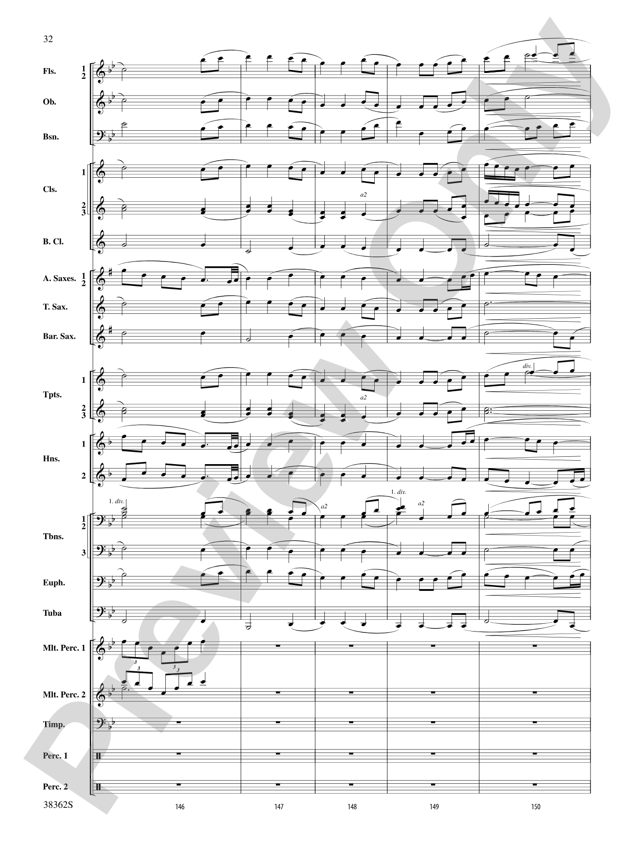 Dream Variants: Concert Band Conductor Score & Parts