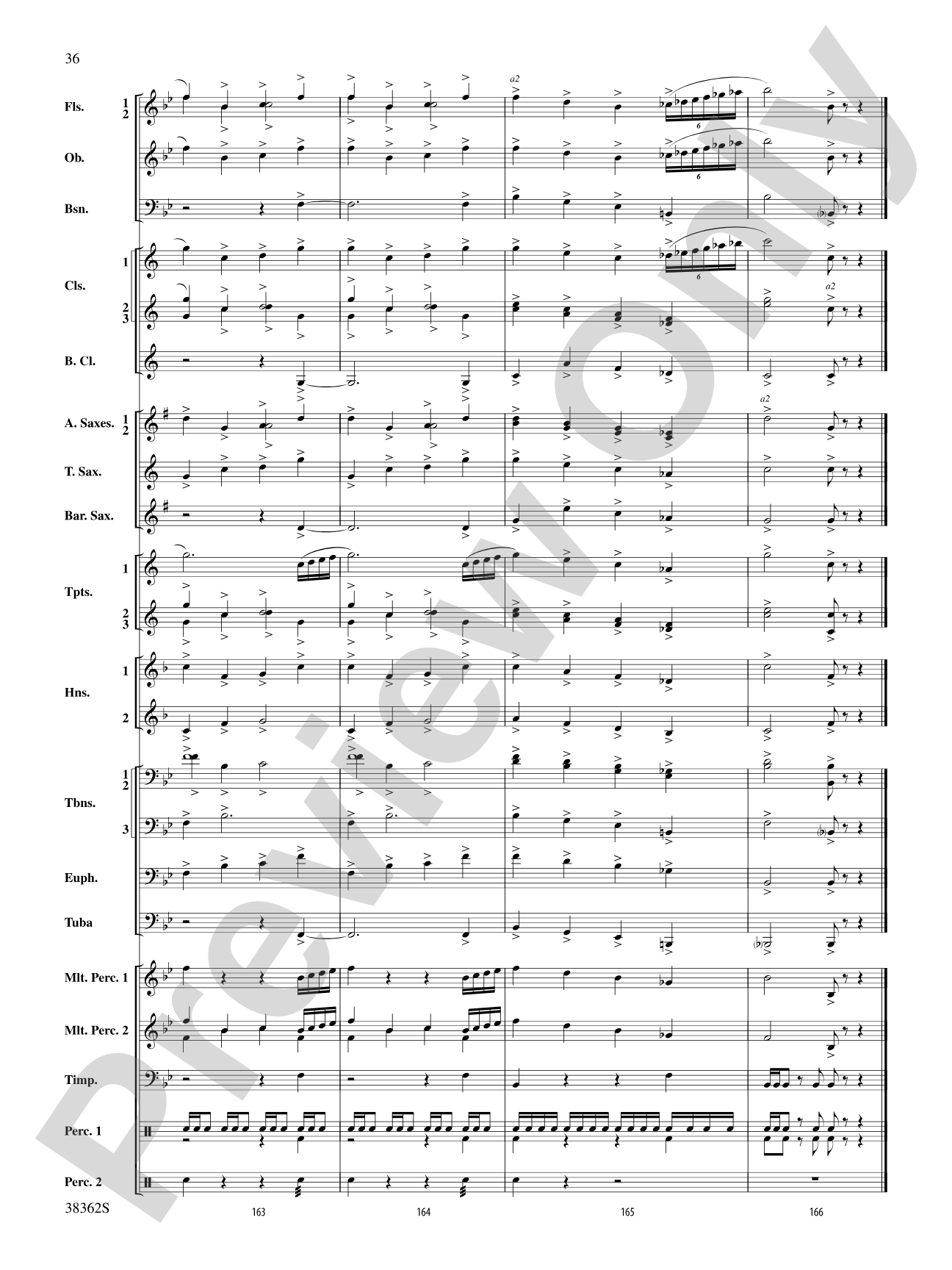 Dream Variants: Concert Band Conductor Score & Parts