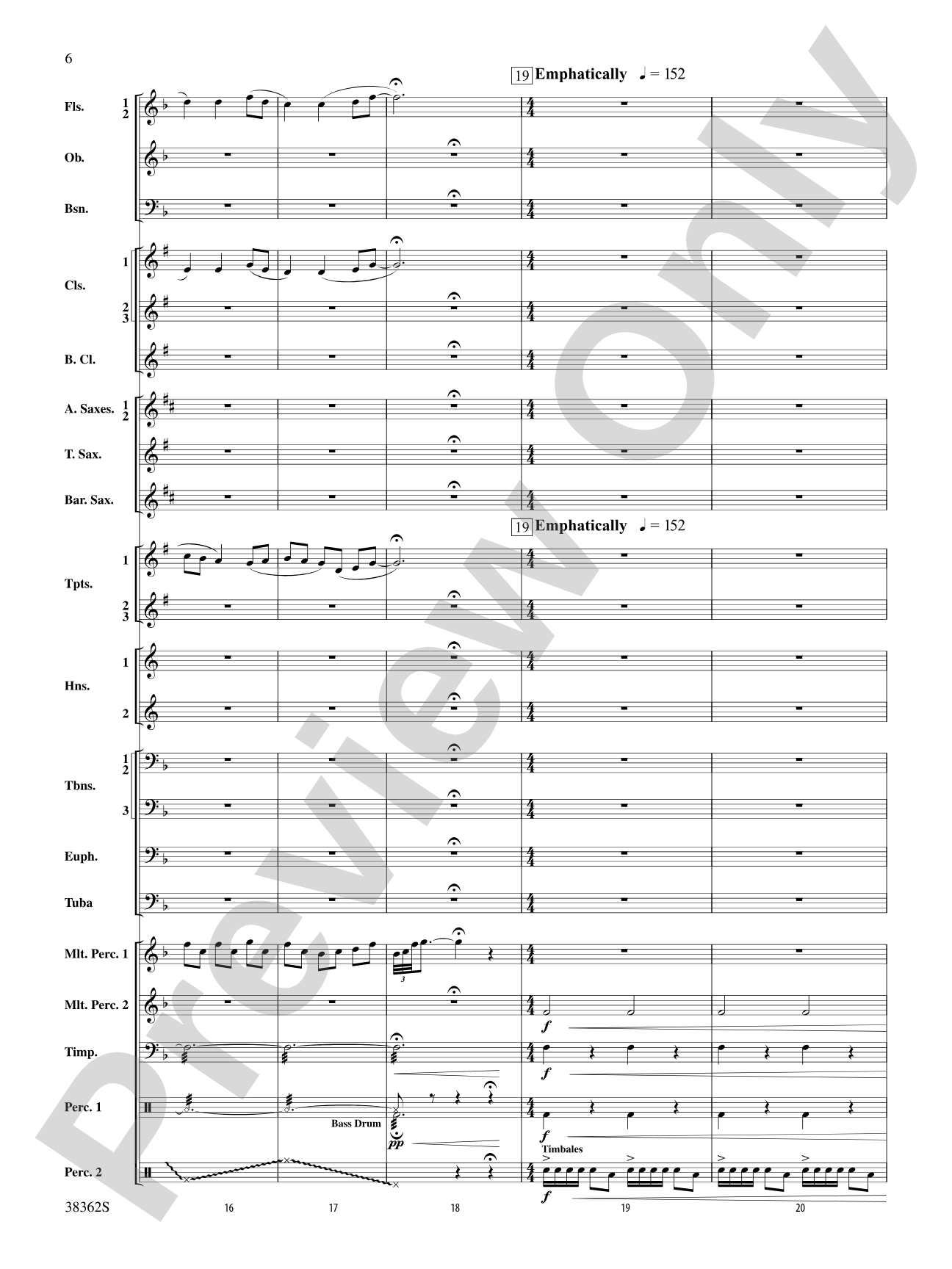 Dream Variants: Concert Band Conductor Score & Parts