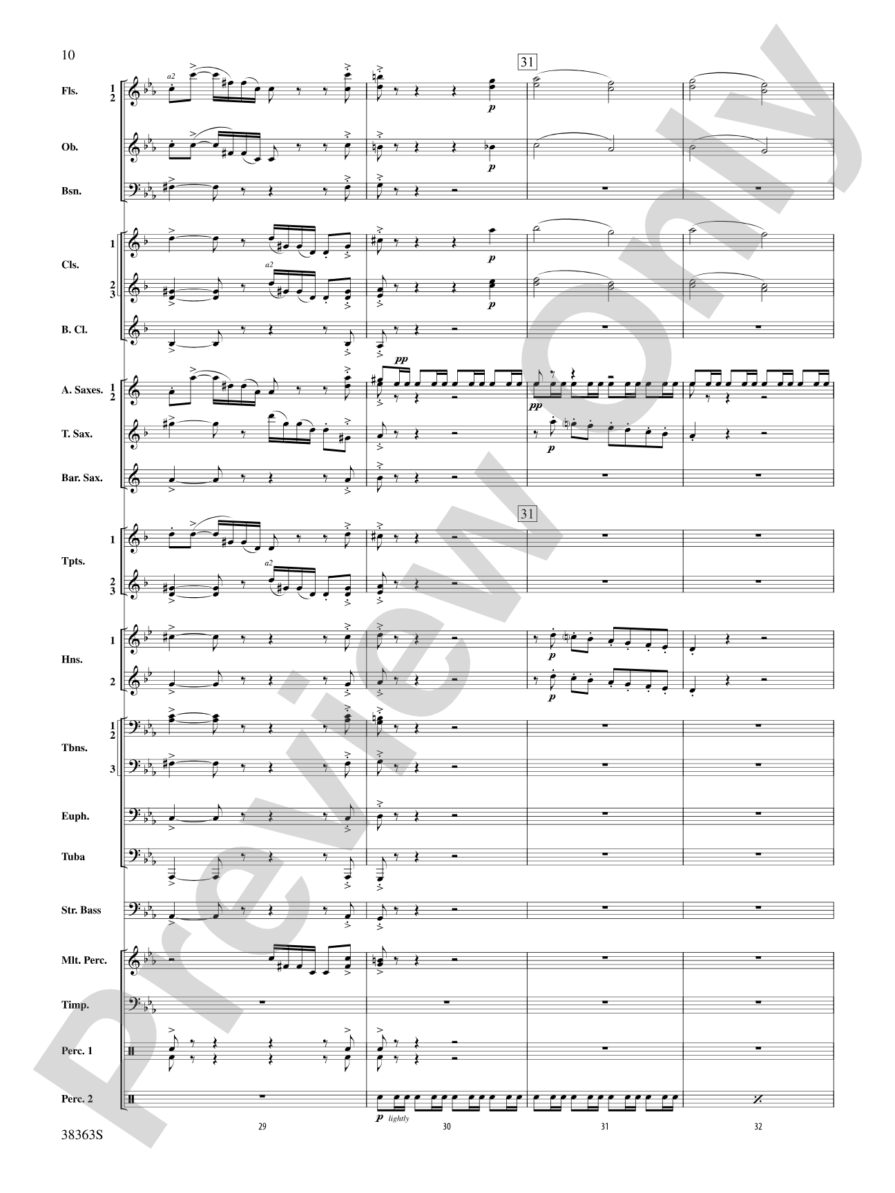 Praeludium: Score