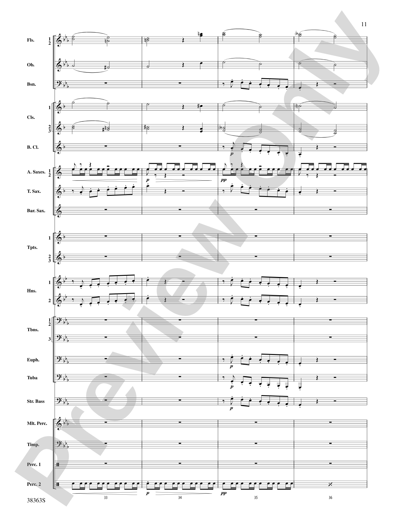 Praeludium: Score
