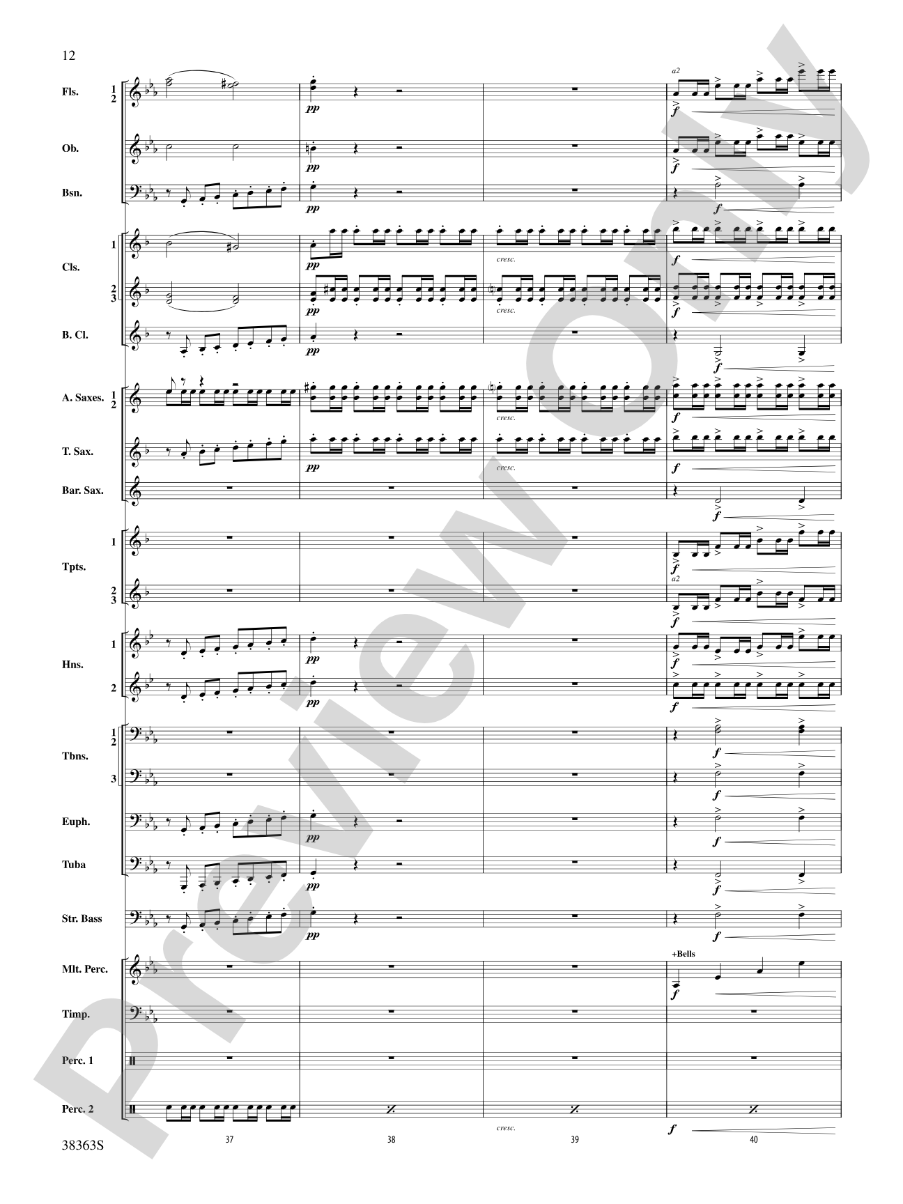 Praeludium: Score