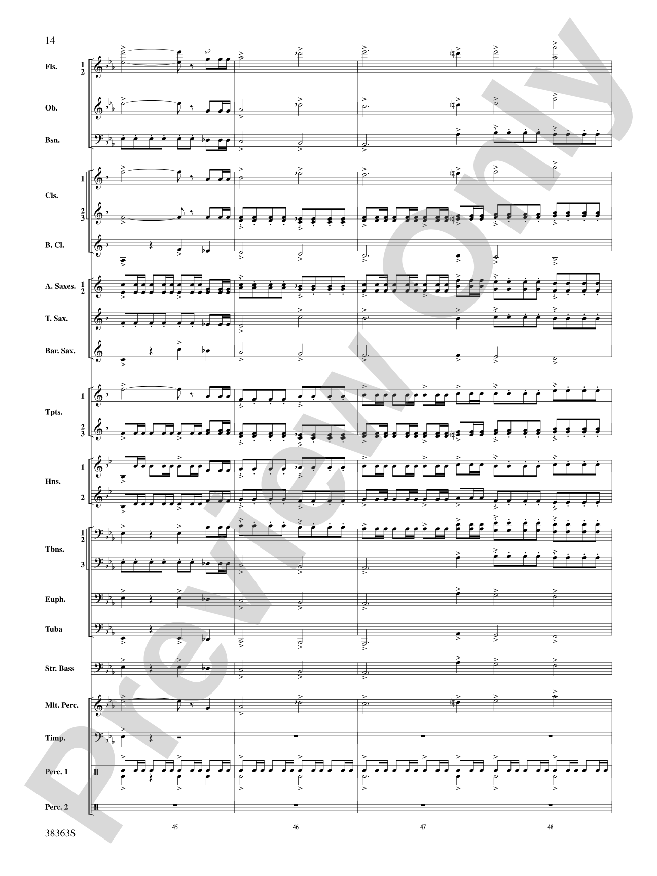 Praeludium: Score