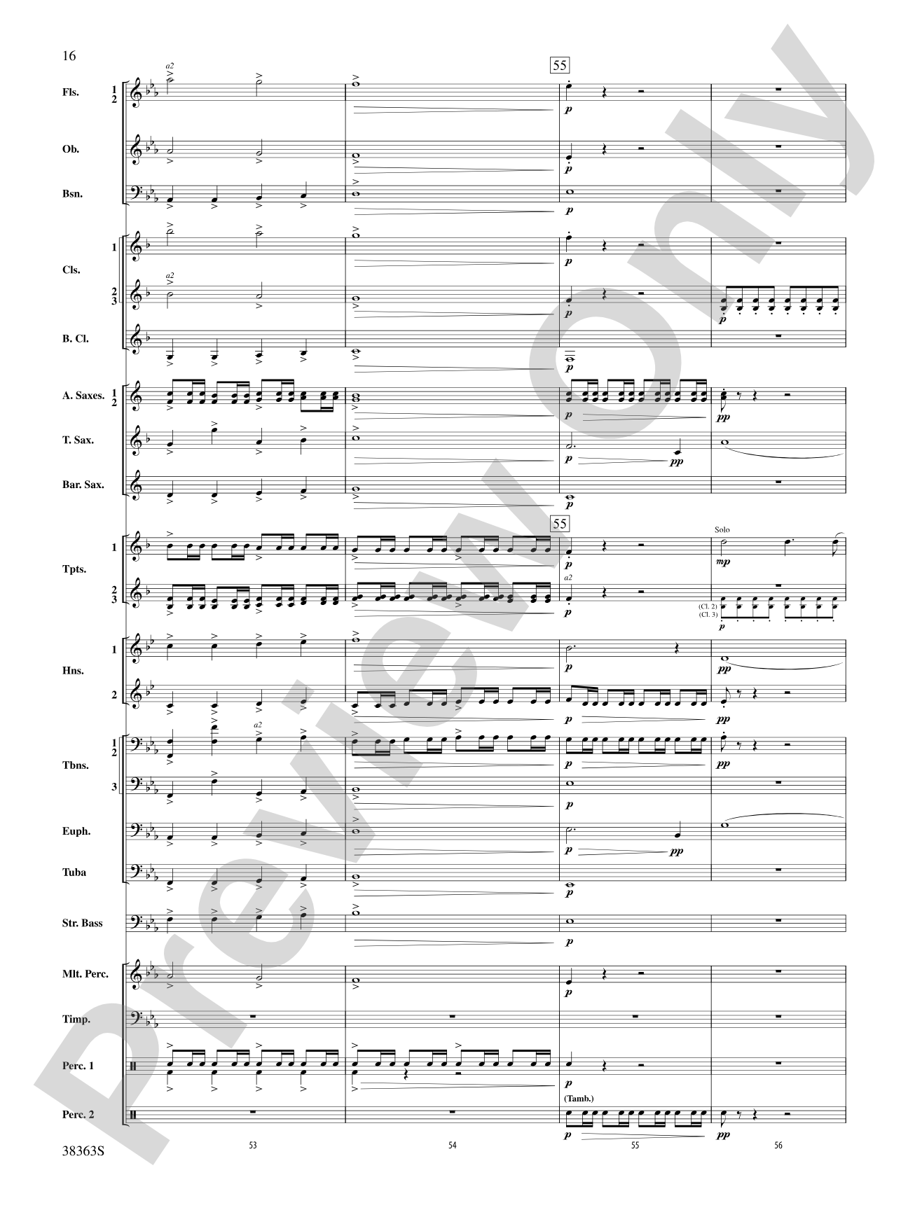 Praeludium: Score