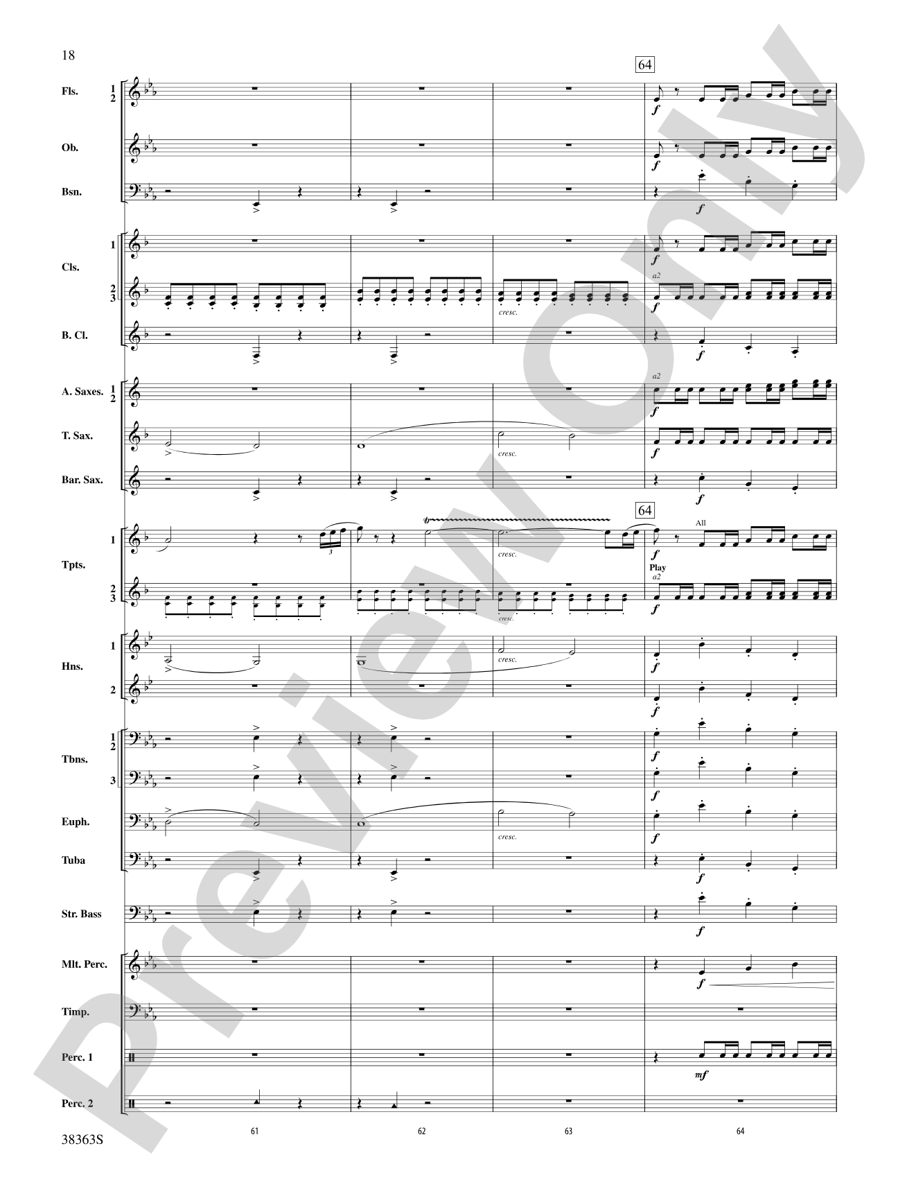 Praeludium: Score