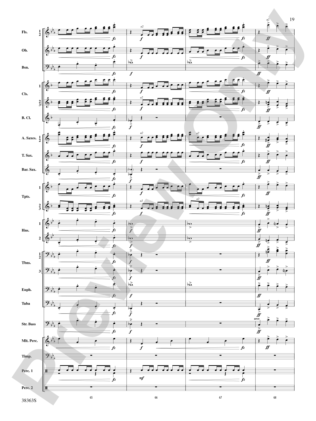 Praeludium: Score