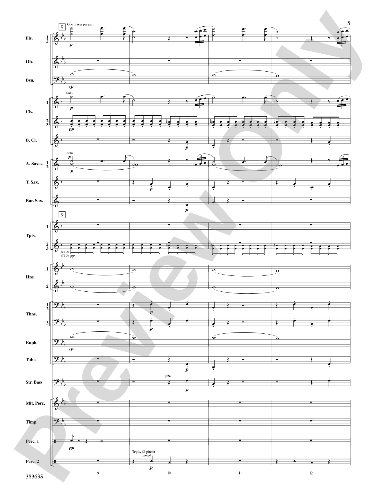 Praeludium: Score