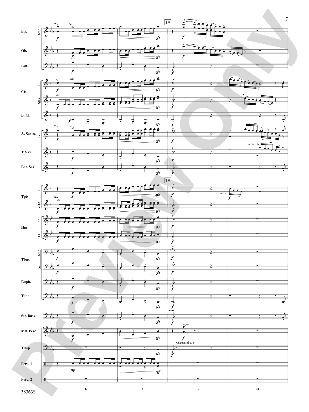 Praeludium: Score