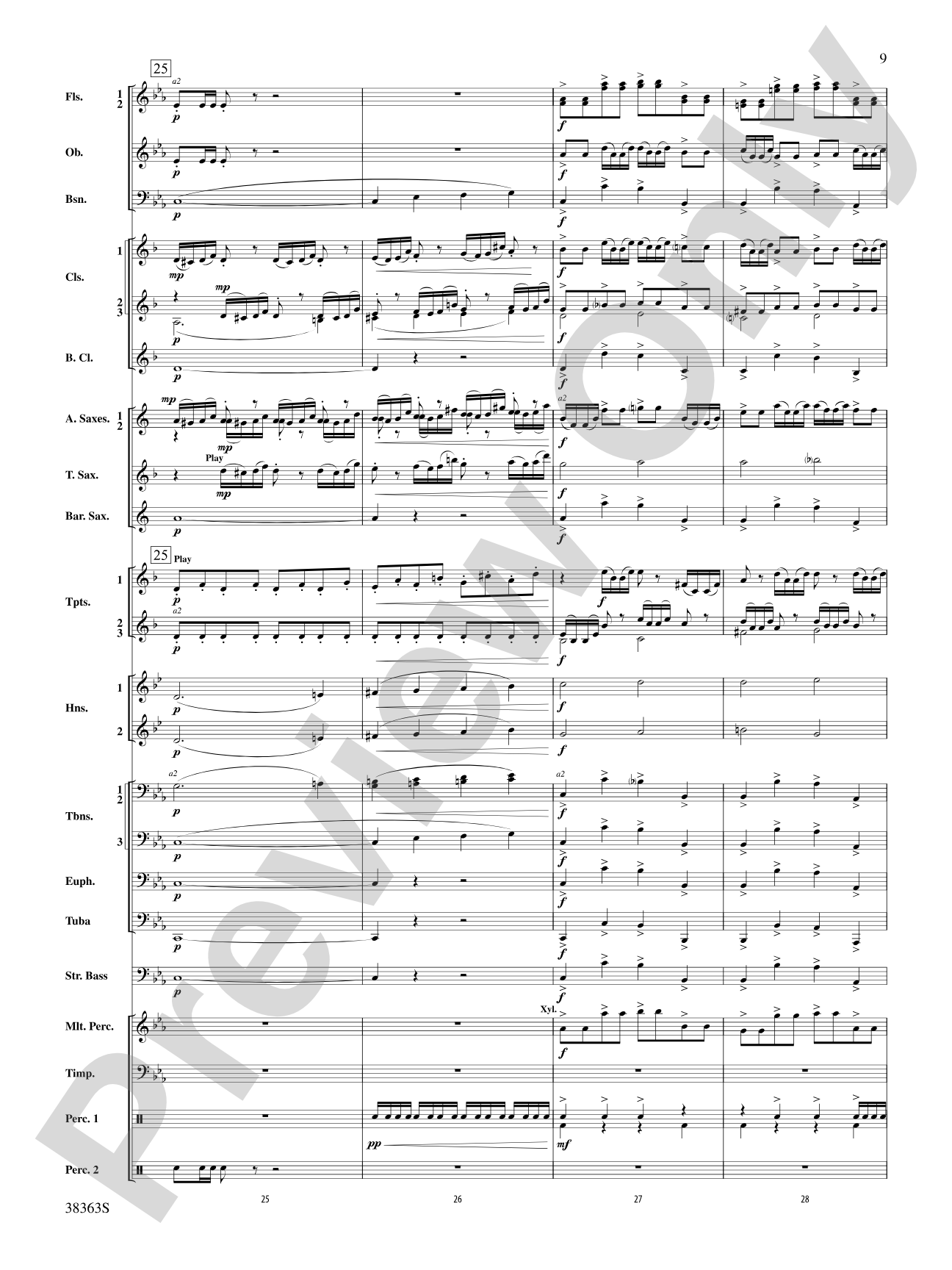 Praeludium: Score