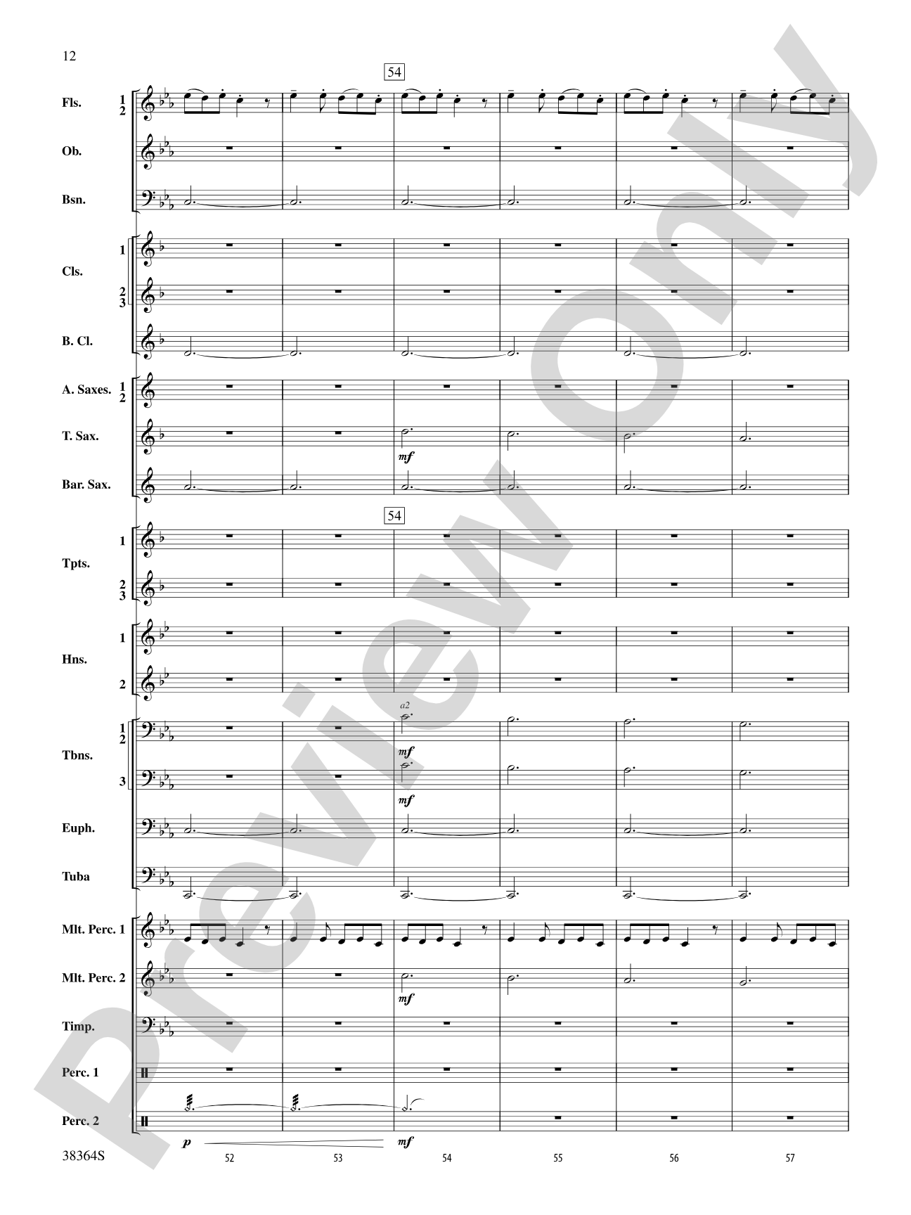 Jubellation: Concert Band Conductor Score & Parts