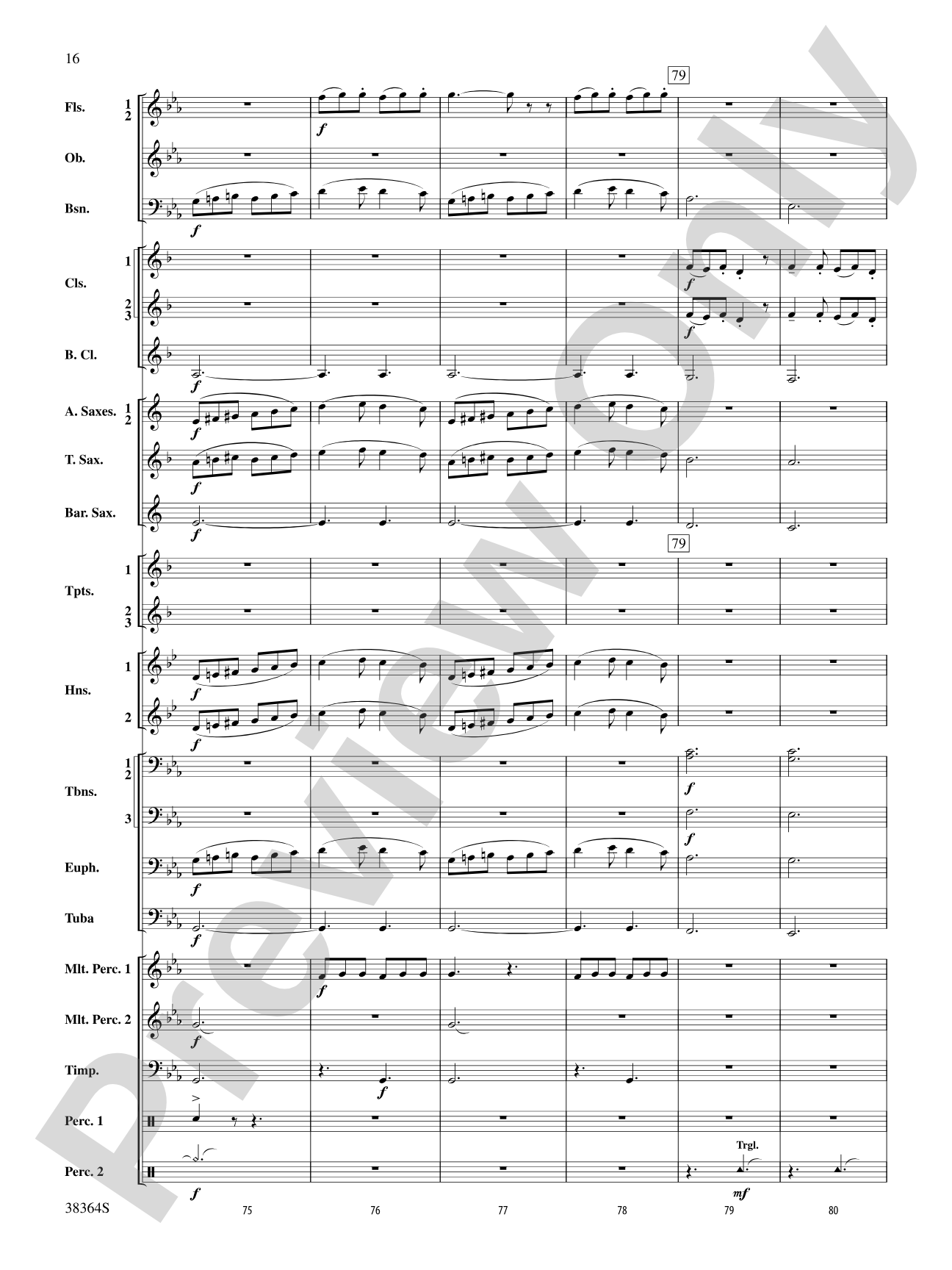 Jubellation: Concert Band Conductor Score & Parts