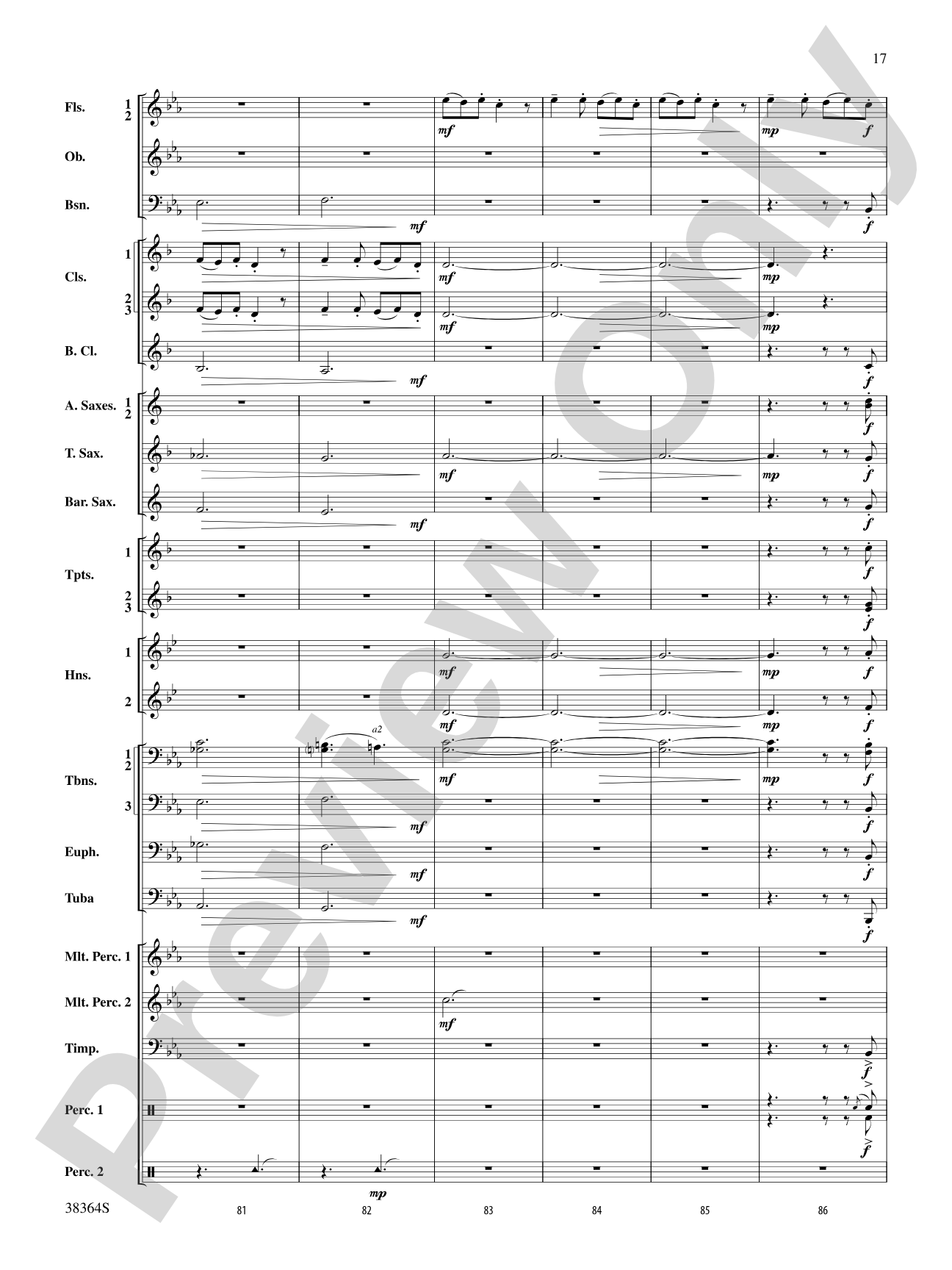 Jubellation: Concert Band Conductor Score & Parts