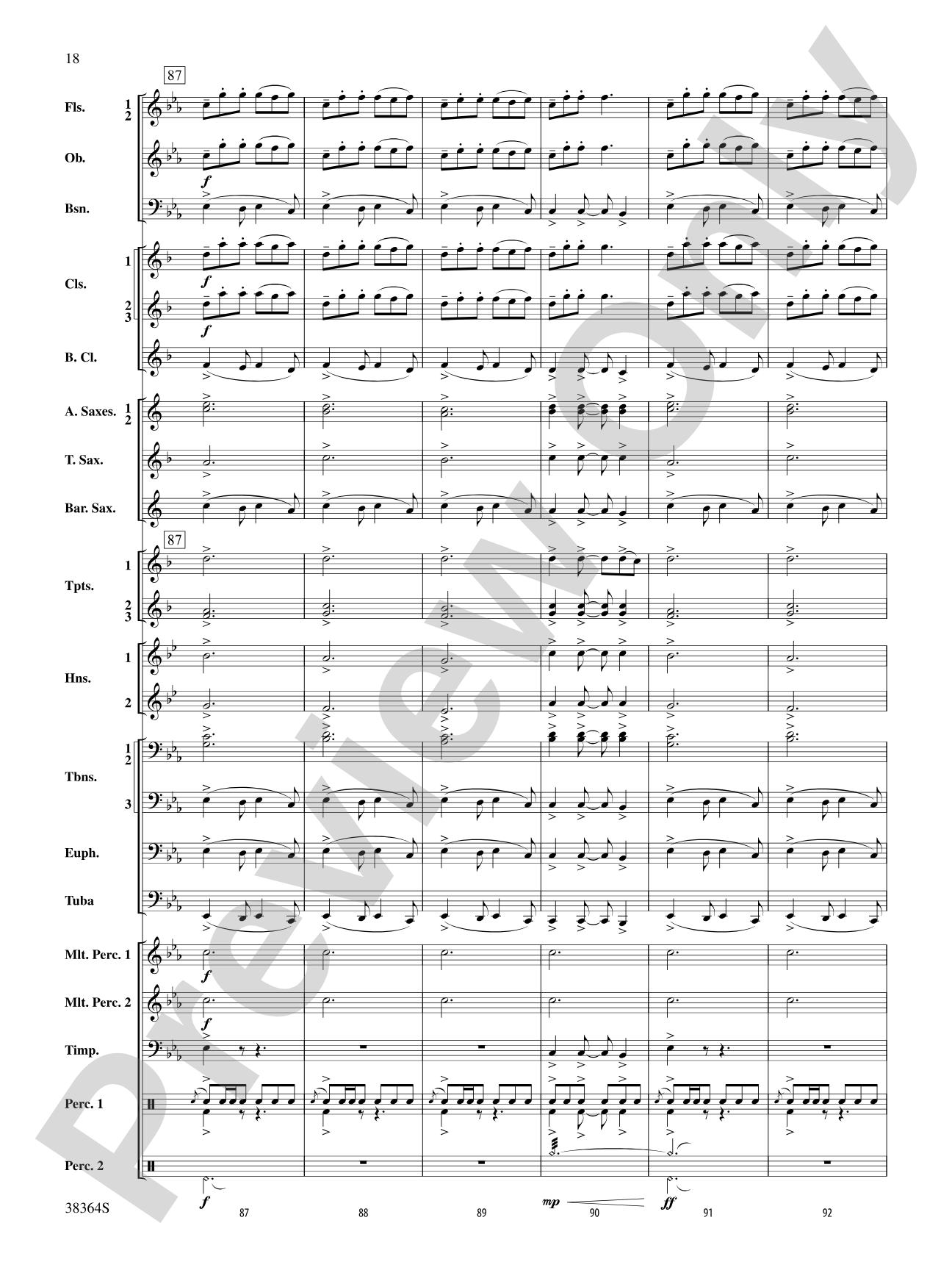 Jubellation: Concert Band Conductor Score & Parts