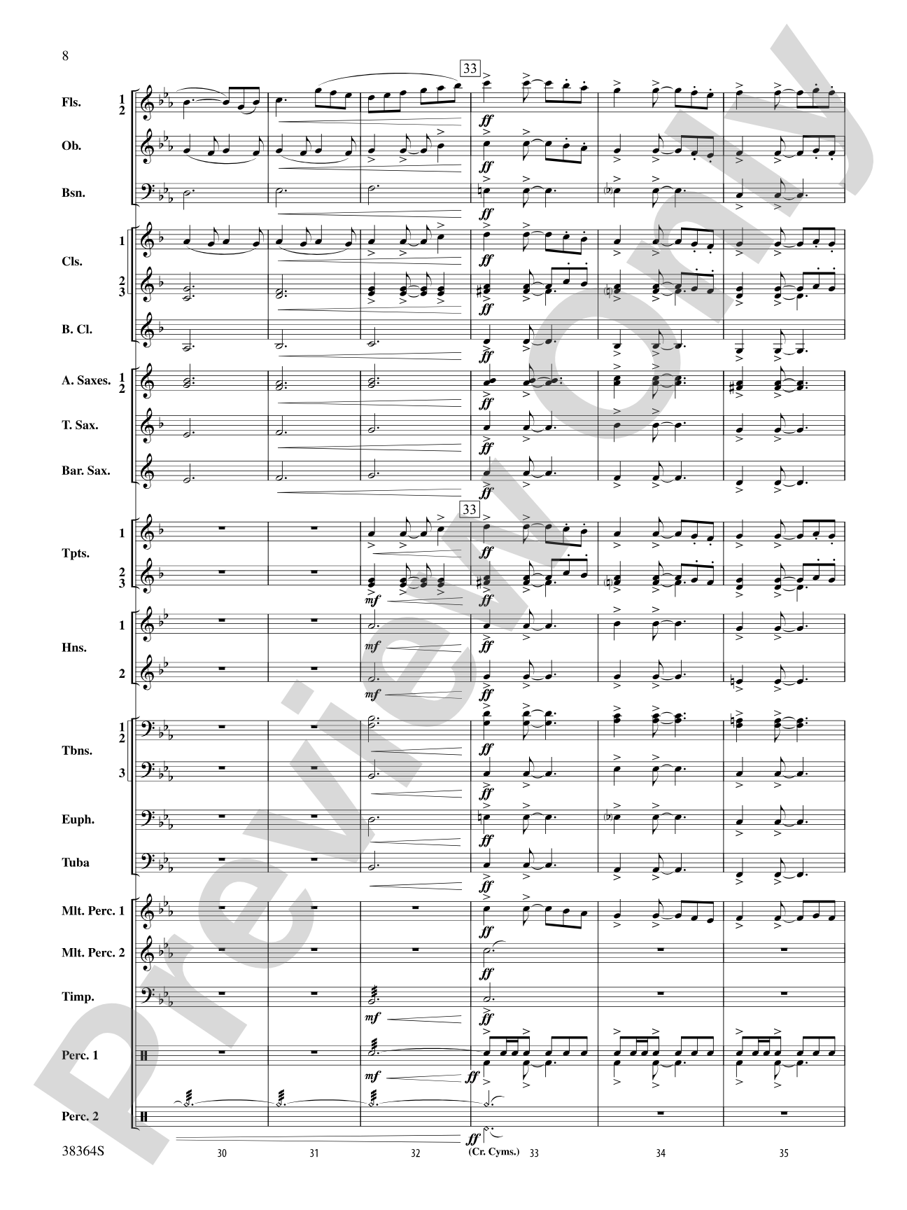Jubellation: Concert Band Conductor Score & Parts