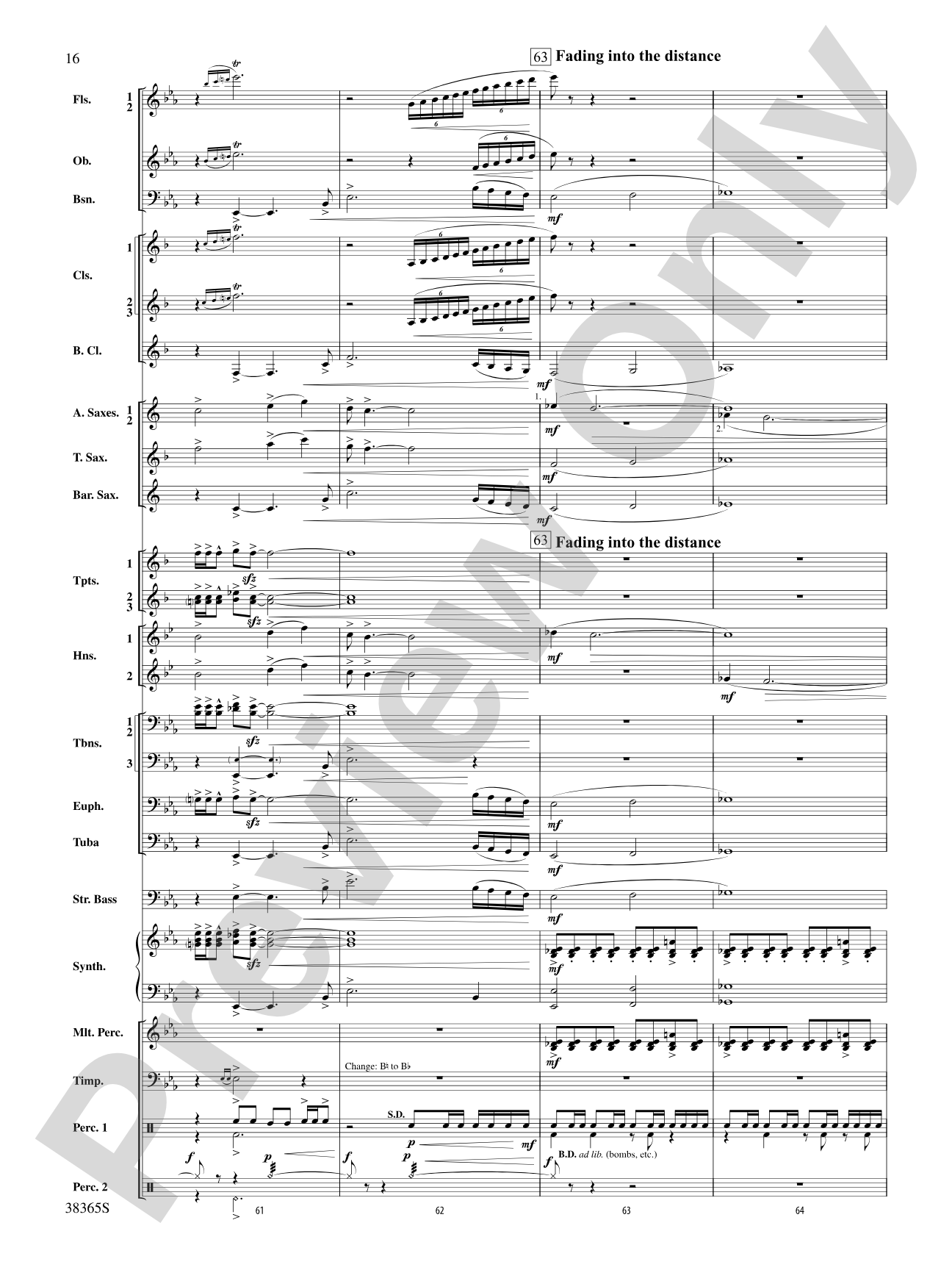 Crossroads to the Future: Concert Band Conductor Score & Parts