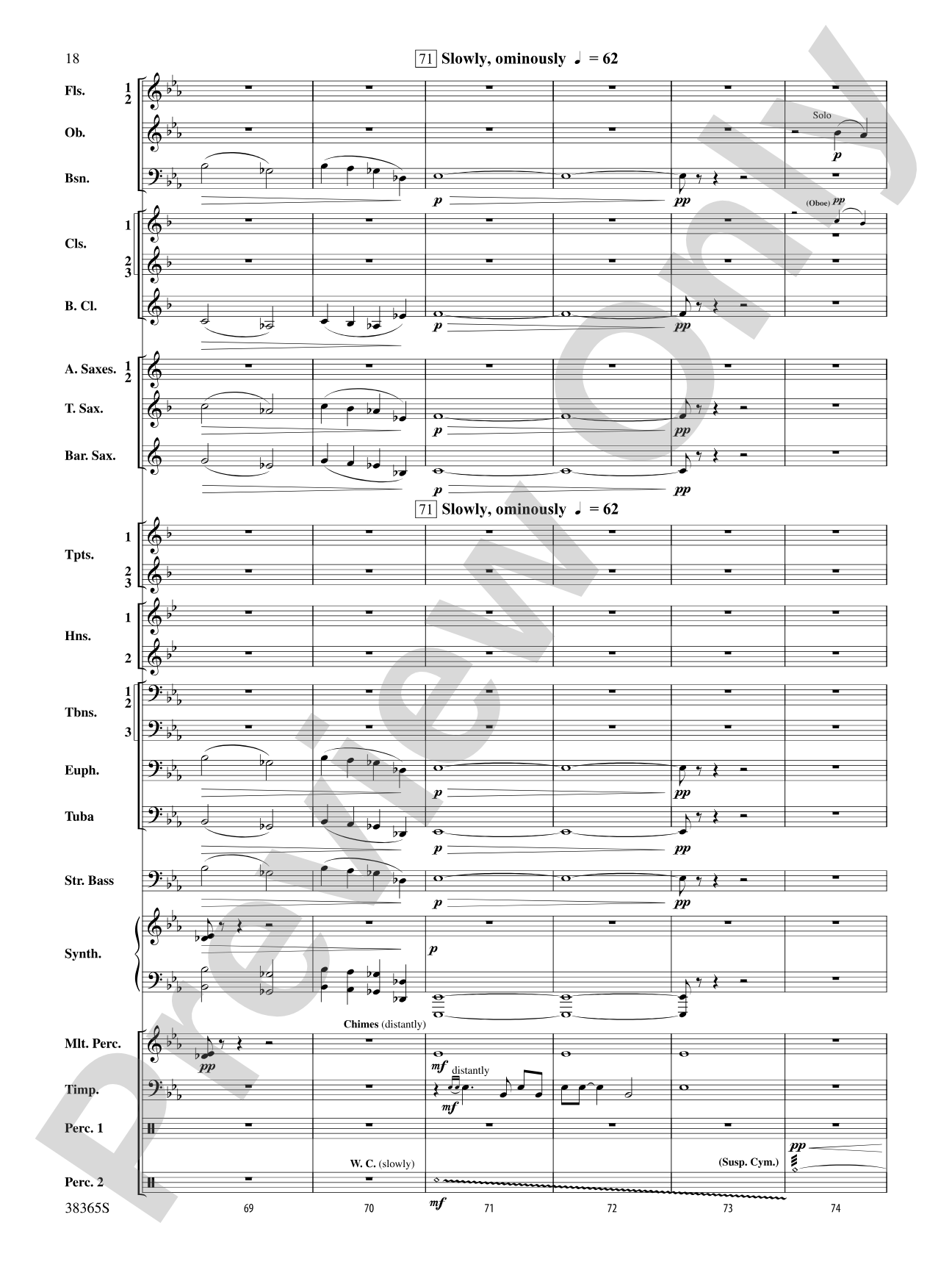 Crossroads to the Future: Concert Band Conductor Score & Parts