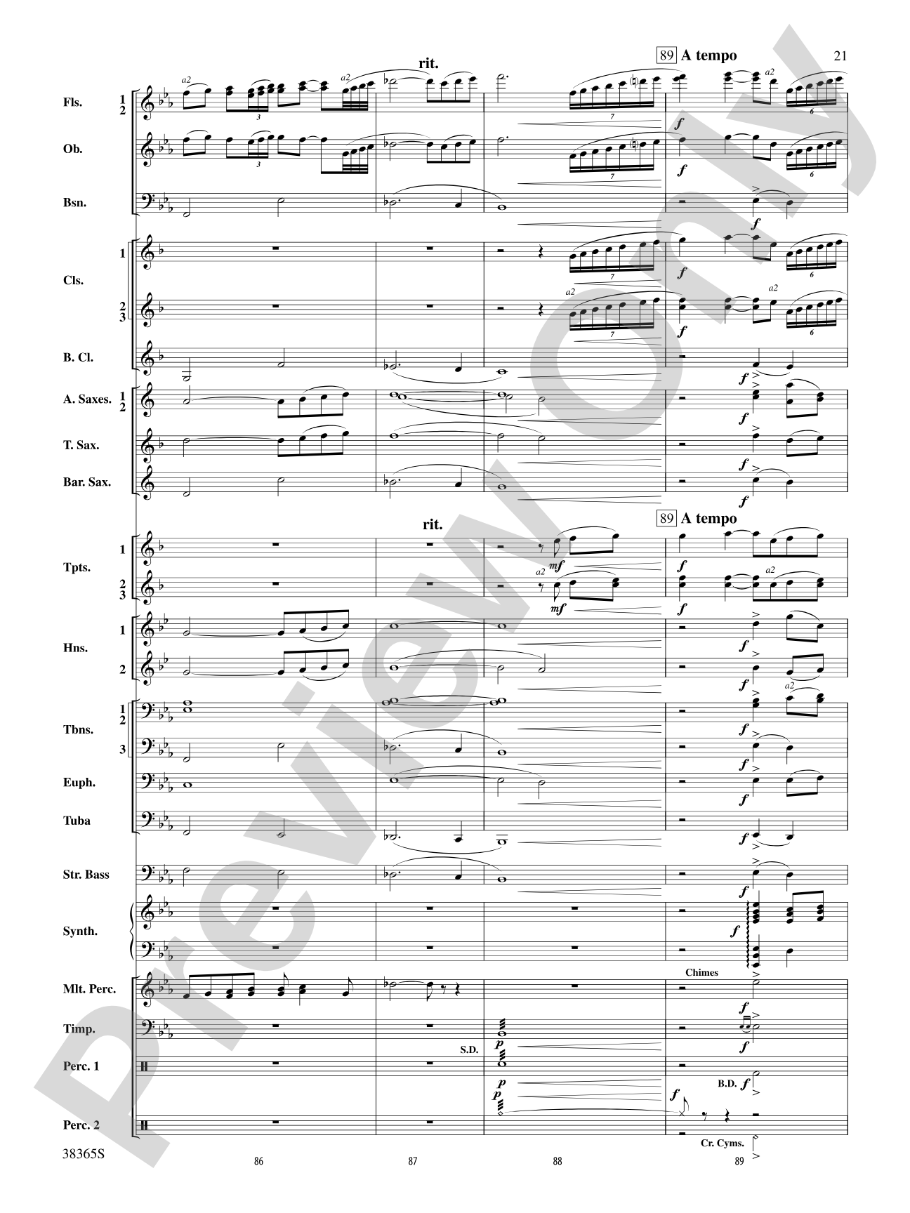Crossroads to the Future: Concert Band Conductor Score & Parts