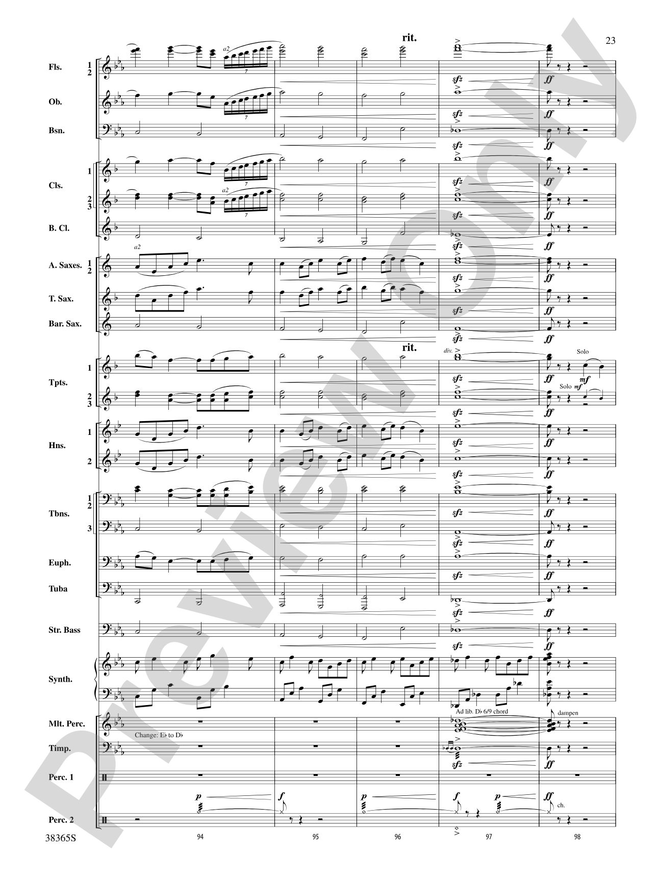 Crossroads to the Future: Concert Band Conductor Score & Parts