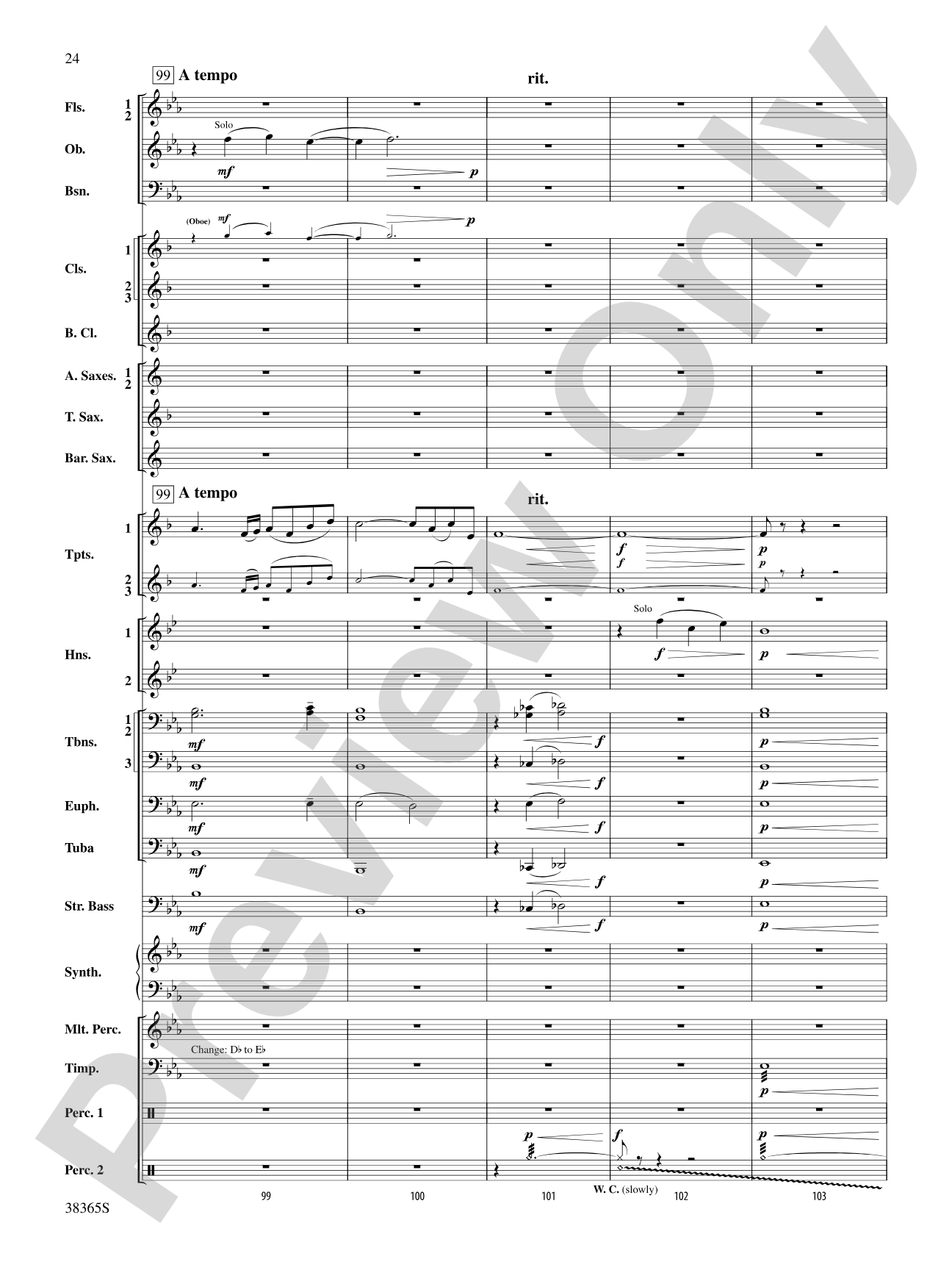 Crossroads to the Future: Concert Band Conductor Score & Parts