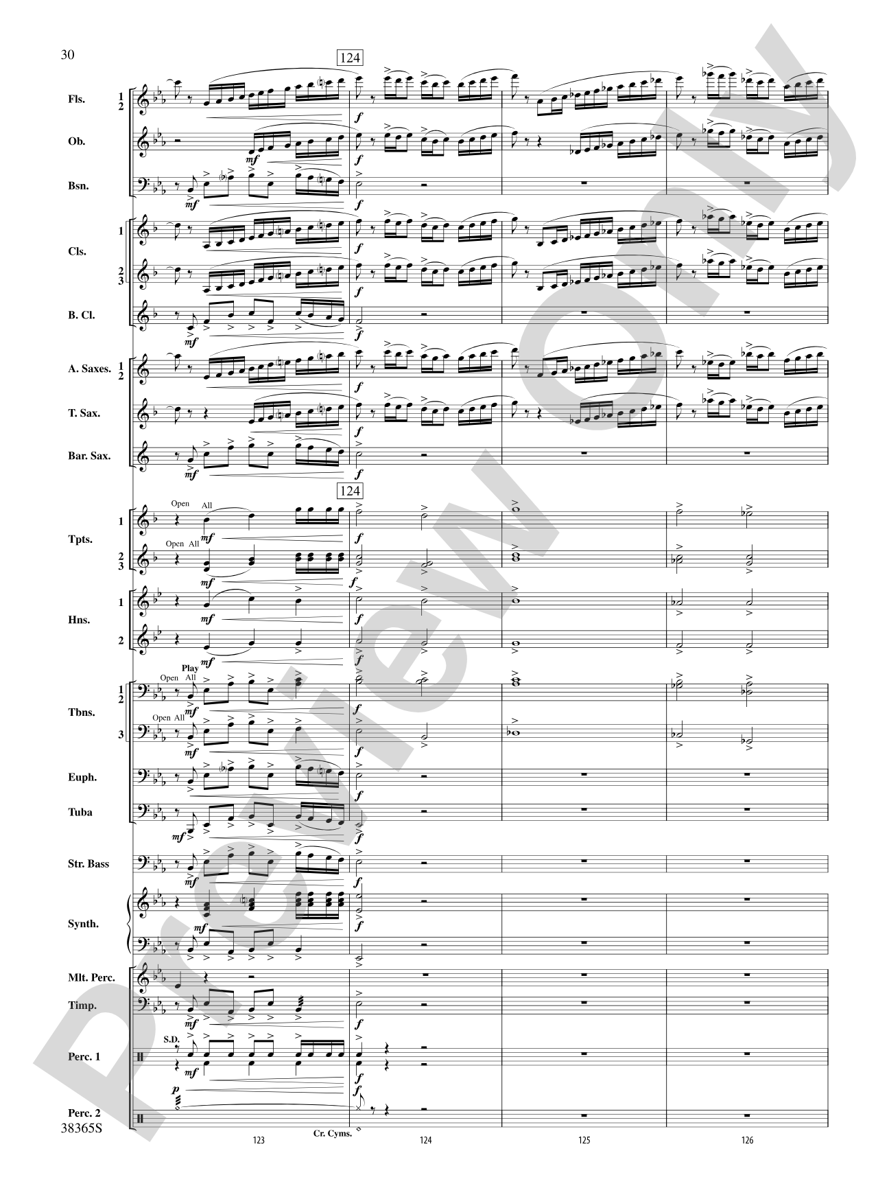 Crossroads to the Future: Concert Band Conductor Score & Parts