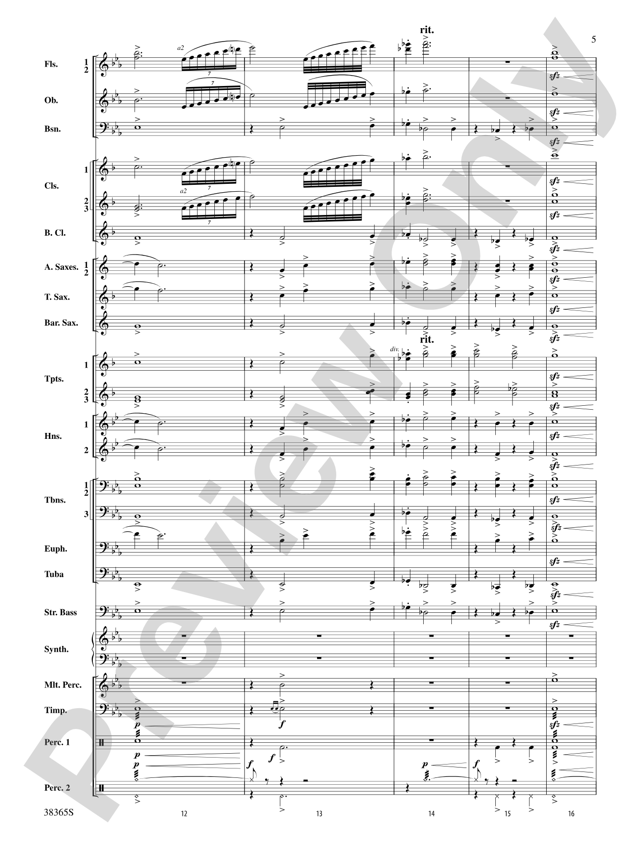 Crossroads to the Future: Concert Band Conductor Score & Parts