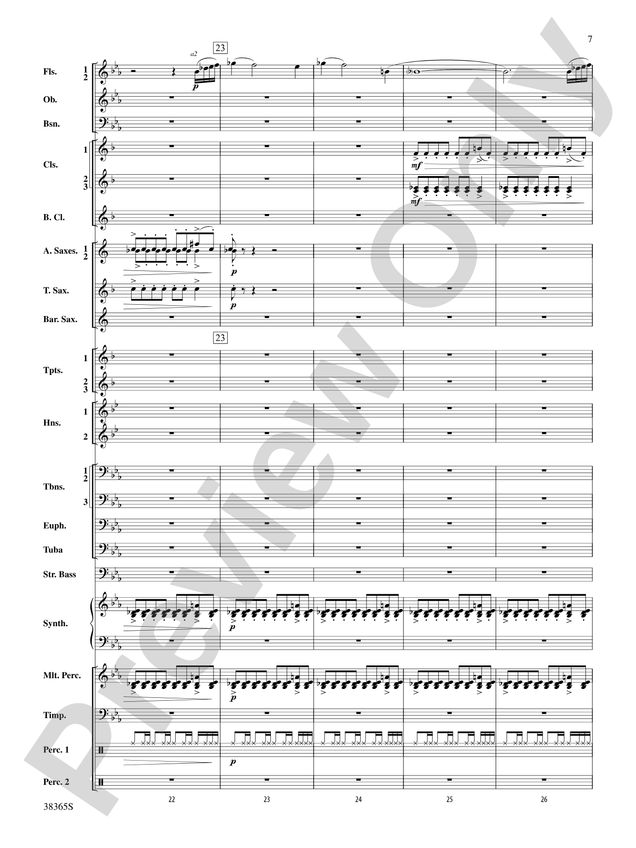 Crossroads to the Future: Concert Band Conductor Score & Parts