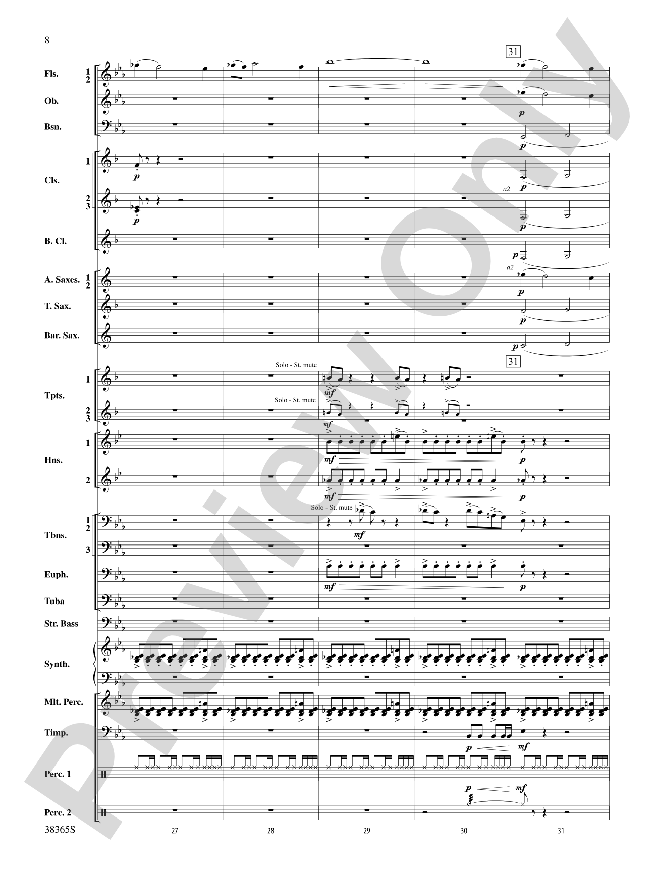 Crossroads to the Future: Concert Band Conductor Score & Parts
