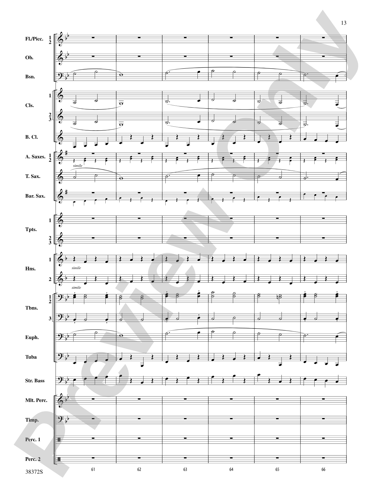 Con Brio: Concert Band Conductor Score & Parts