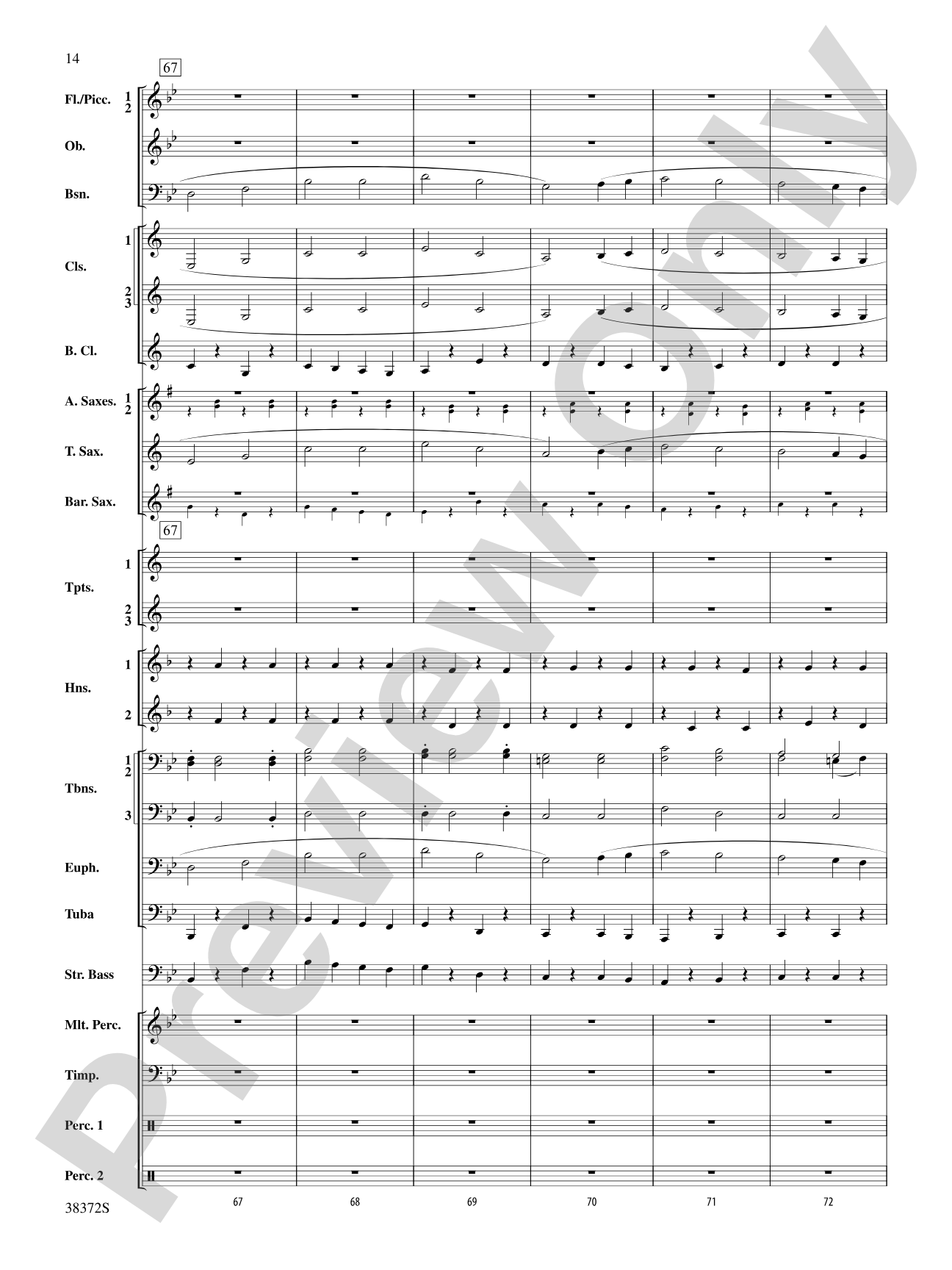 Con Brio: Concert Band Conductor Score & Parts