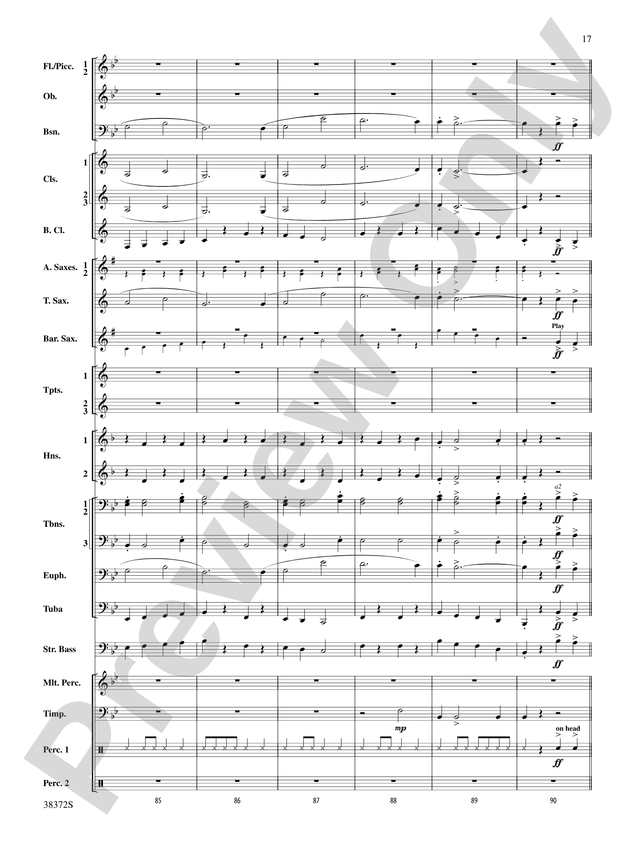 Con Brio: Concert Band Conductor Score & Parts