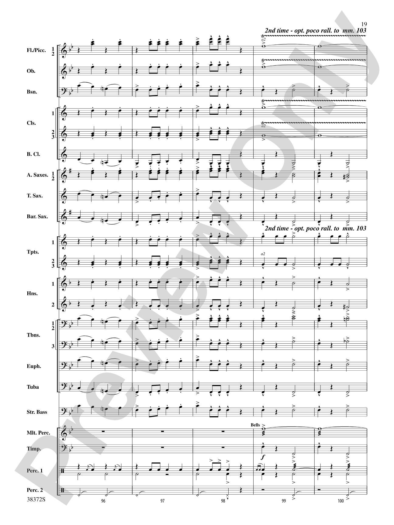 Con Brio: Concert Band Conductor Score & Parts