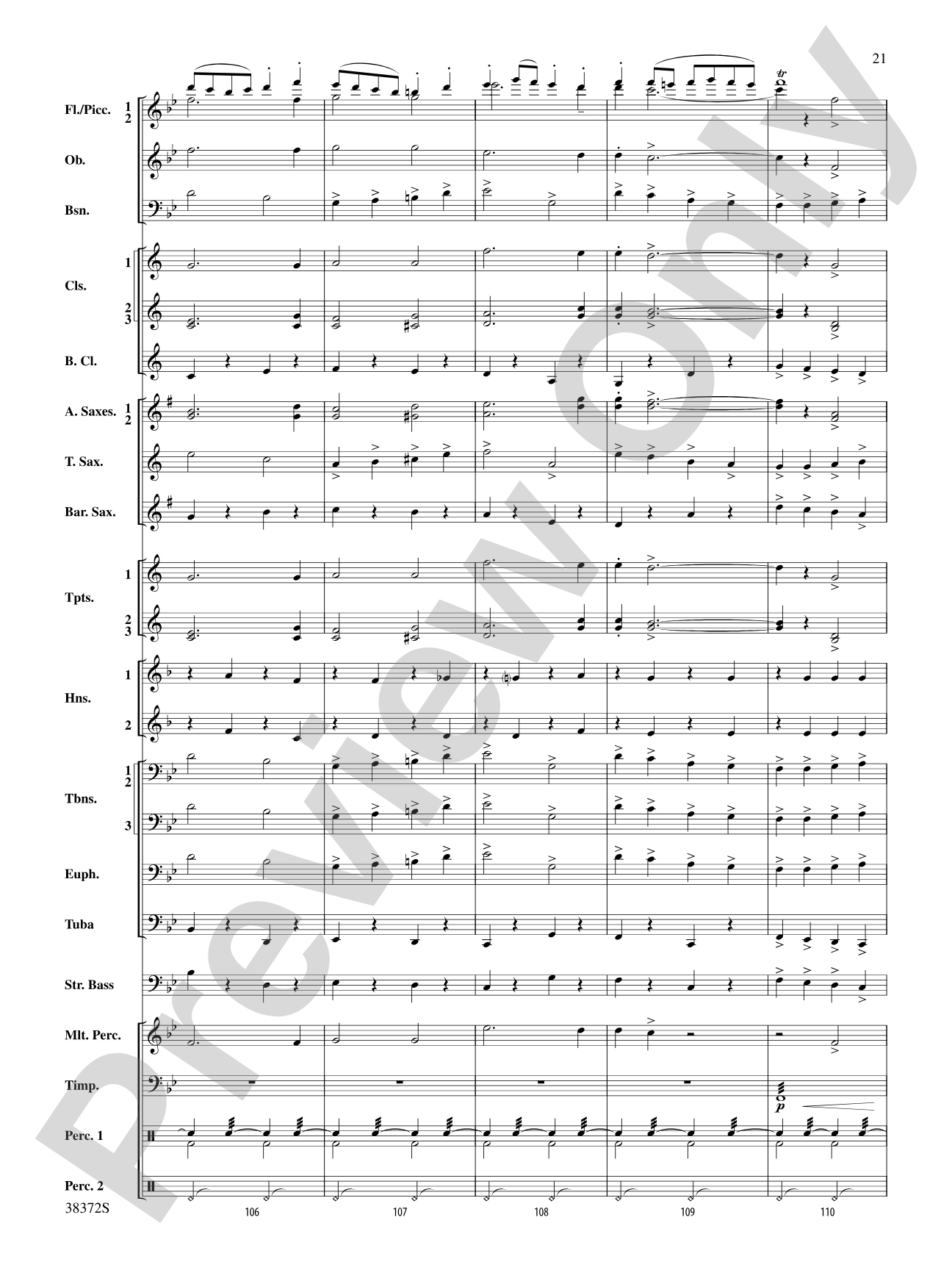 Con Brio: Concert Band Conductor Score & Parts