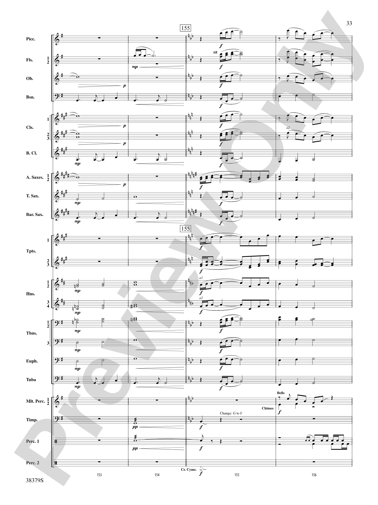 Vision Quest: Concert Band Conductor Score & Parts