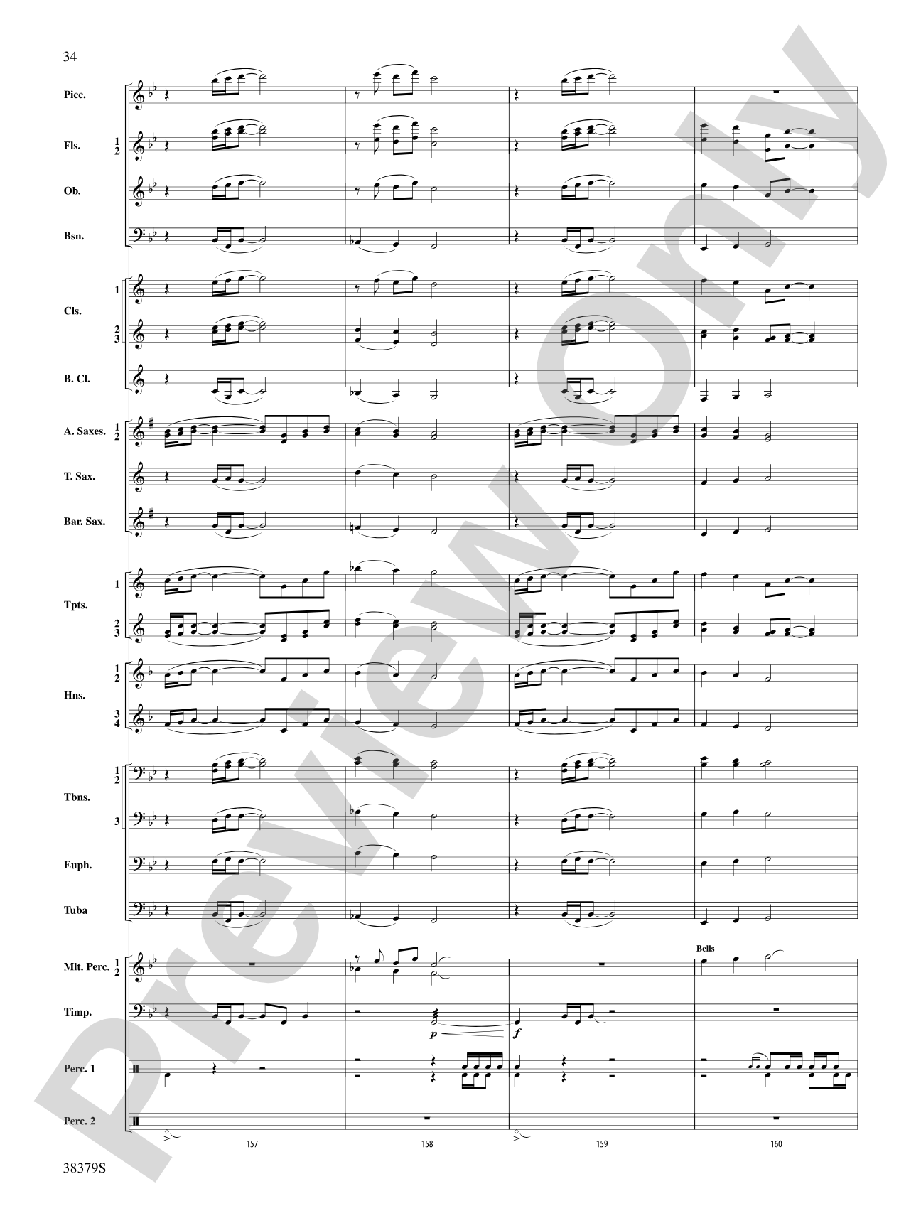 Vision Quest: Concert Band Conductor Score & Parts
