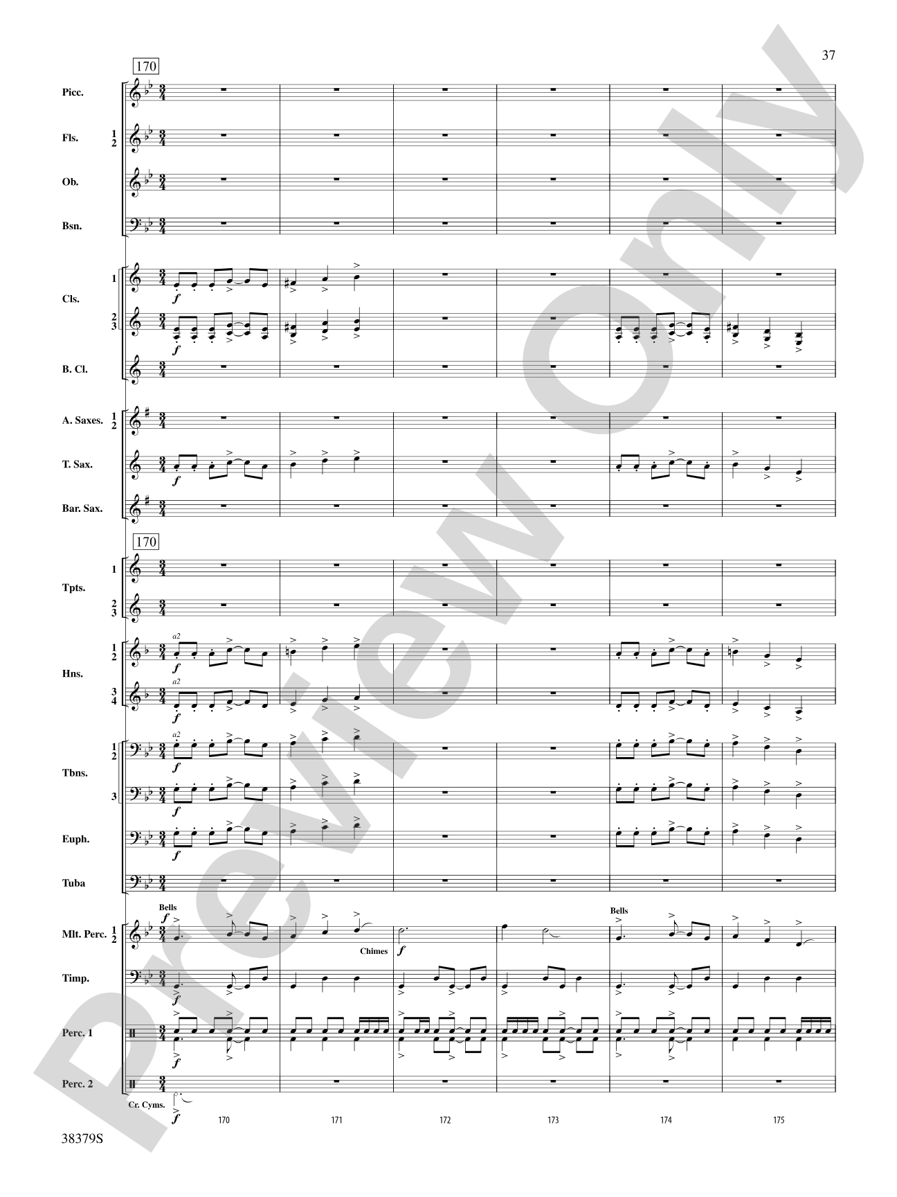 Vision Quest: Concert Band Conductor Score & Parts