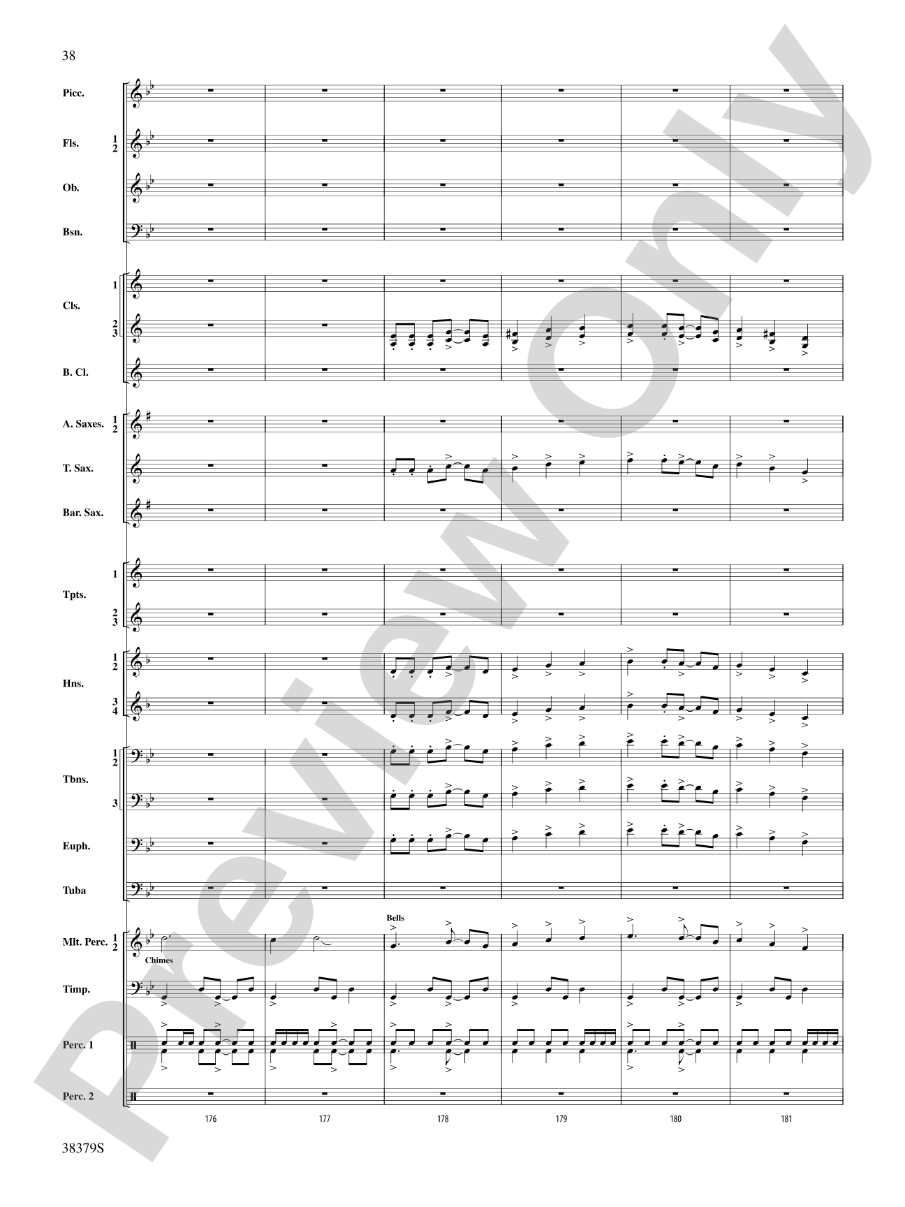 Vision Quest: Concert Band Conductor Score & Parts