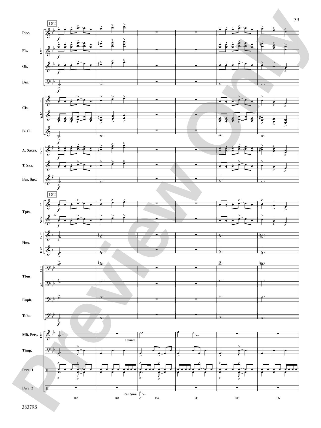 Vision Quest: Concert Band Conductor Score & Parts