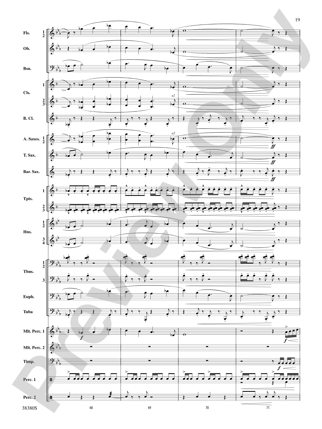 And in the End It Was Earth: Concert Band Conductor Score & Parts