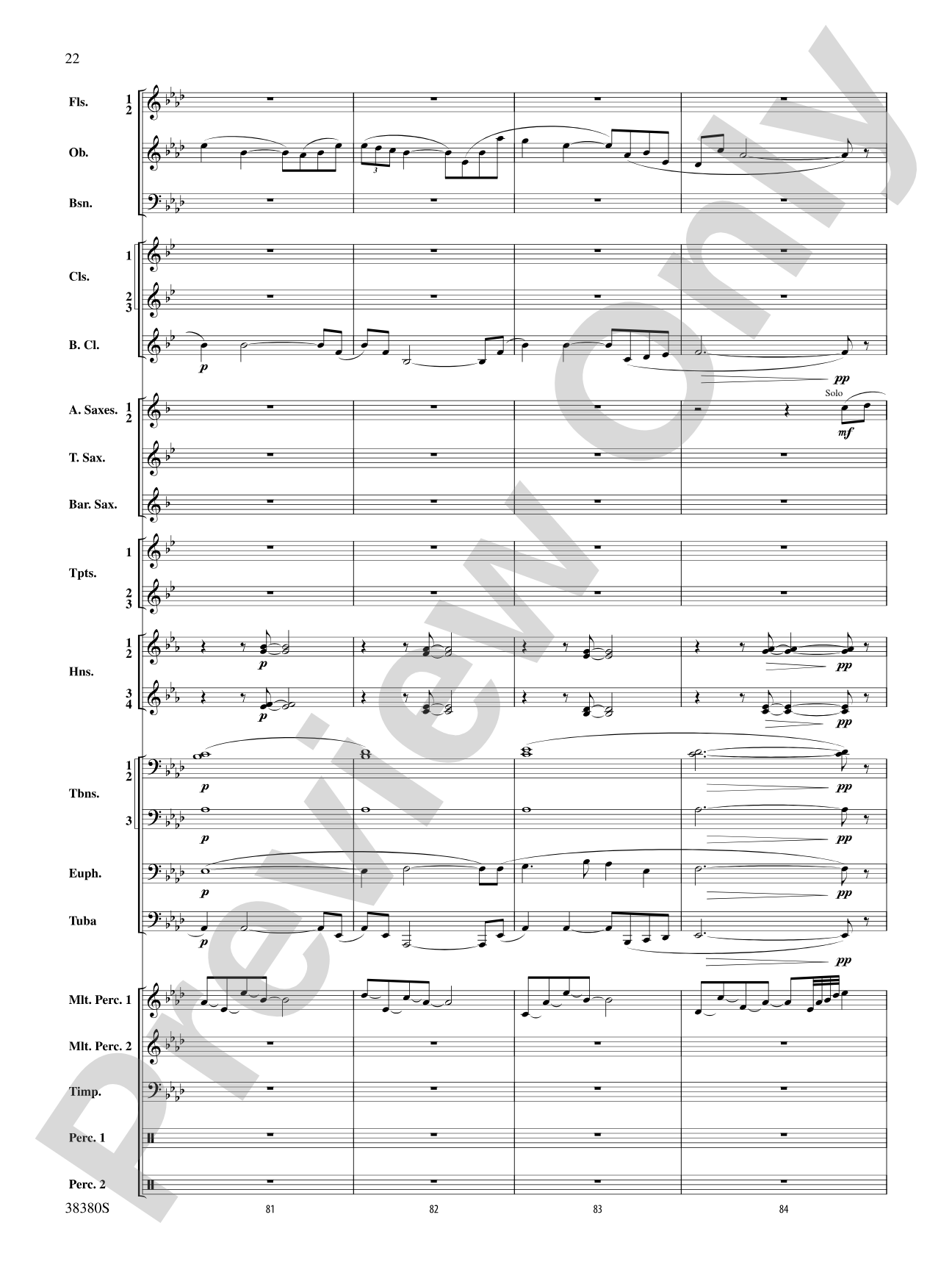 And in the End It Was Earth: Concert Band Conductor Score & Parts