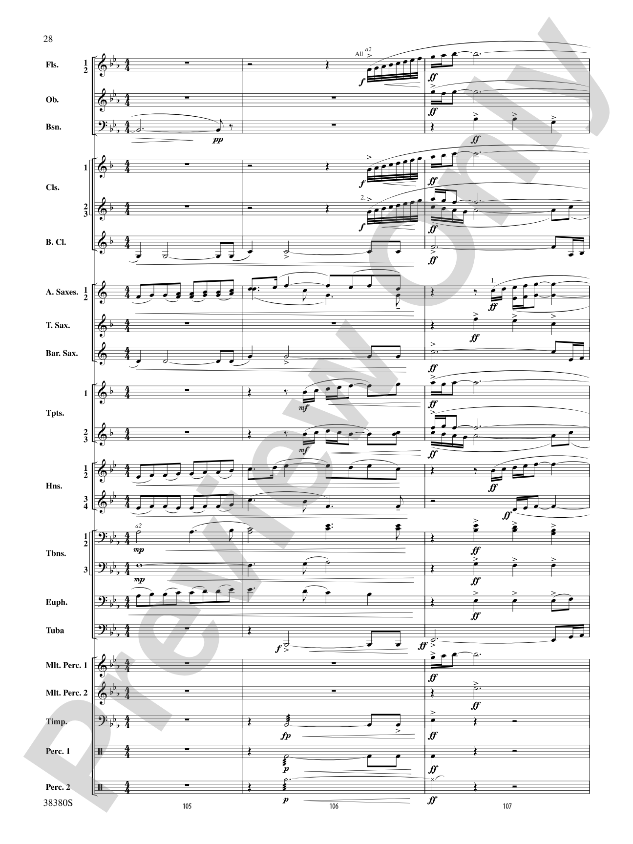 And in the End It Was Earth: Concert Band Conductor Score & Parts