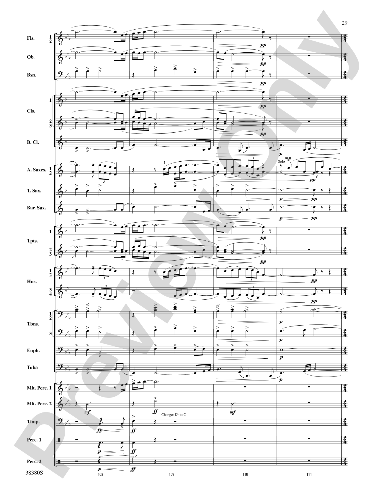 And in the End It Was Earth: Concert Band Conductor Score & Parts
