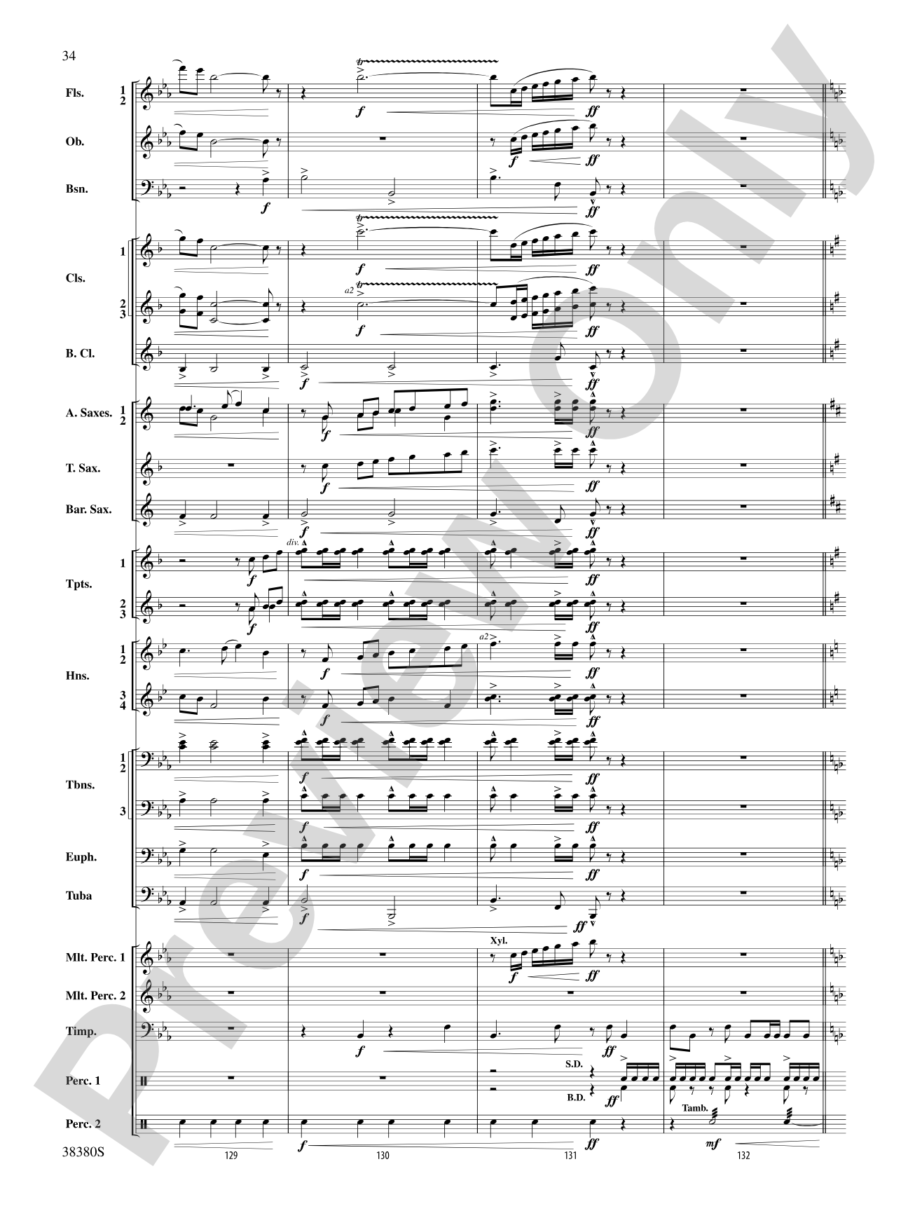 And in the End It Was Earth: Concert Band Conductor Score & Parts