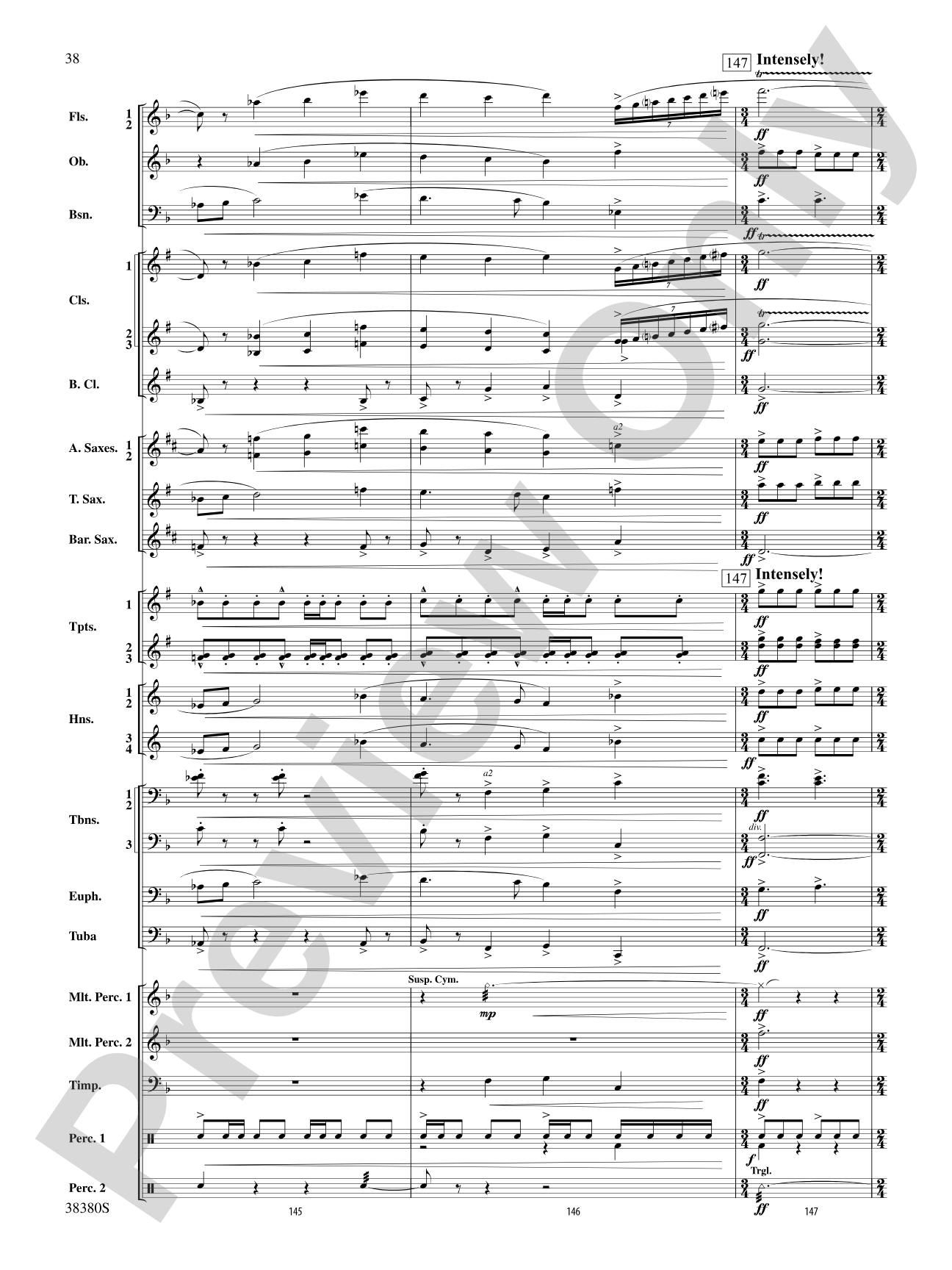 And in the End It Was Earth: Concert Band Conductor Score & Parts