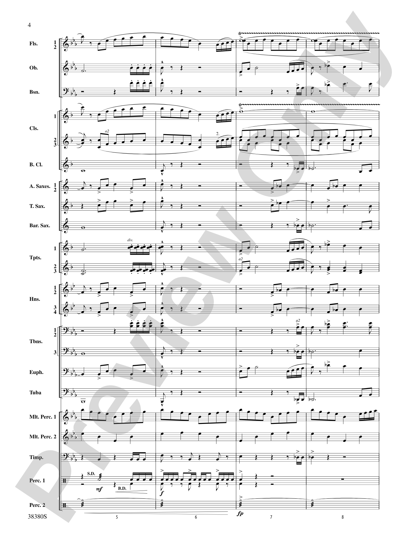 And in the End It Was Earth: Concert Band Conductor Score & Parts