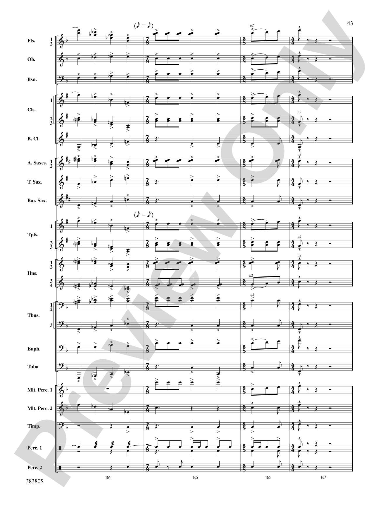 And in the End It Was Earth: Concert Band Conductor Score & Parts